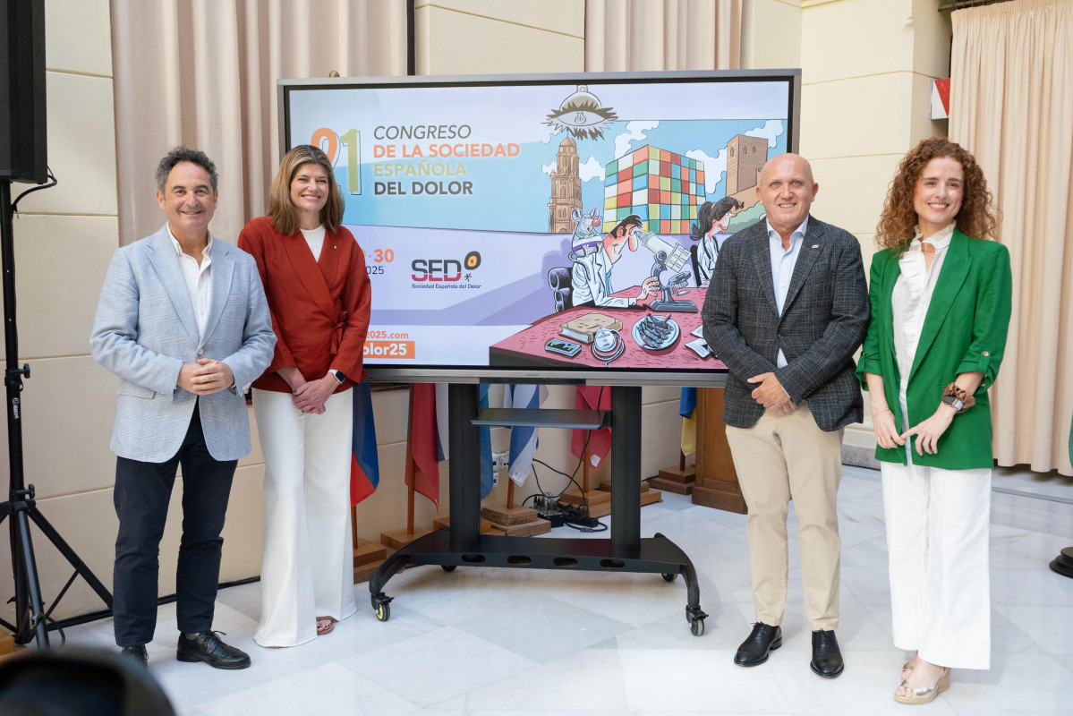 De izq. a drcha Paco Cantos, María Madariaga, Mariano Fernández y María Luz Padilla