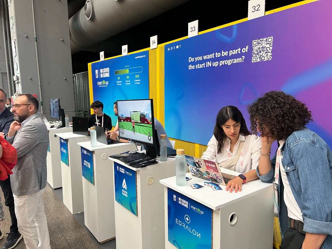 Stand de Madrid in Game en South Summit 2024