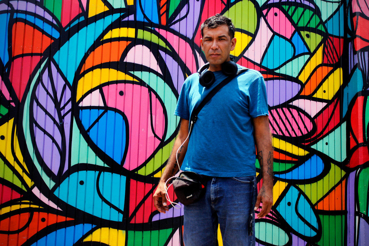 Mural donación (fragmento) para el preescolar en Tonalá, Jalisco