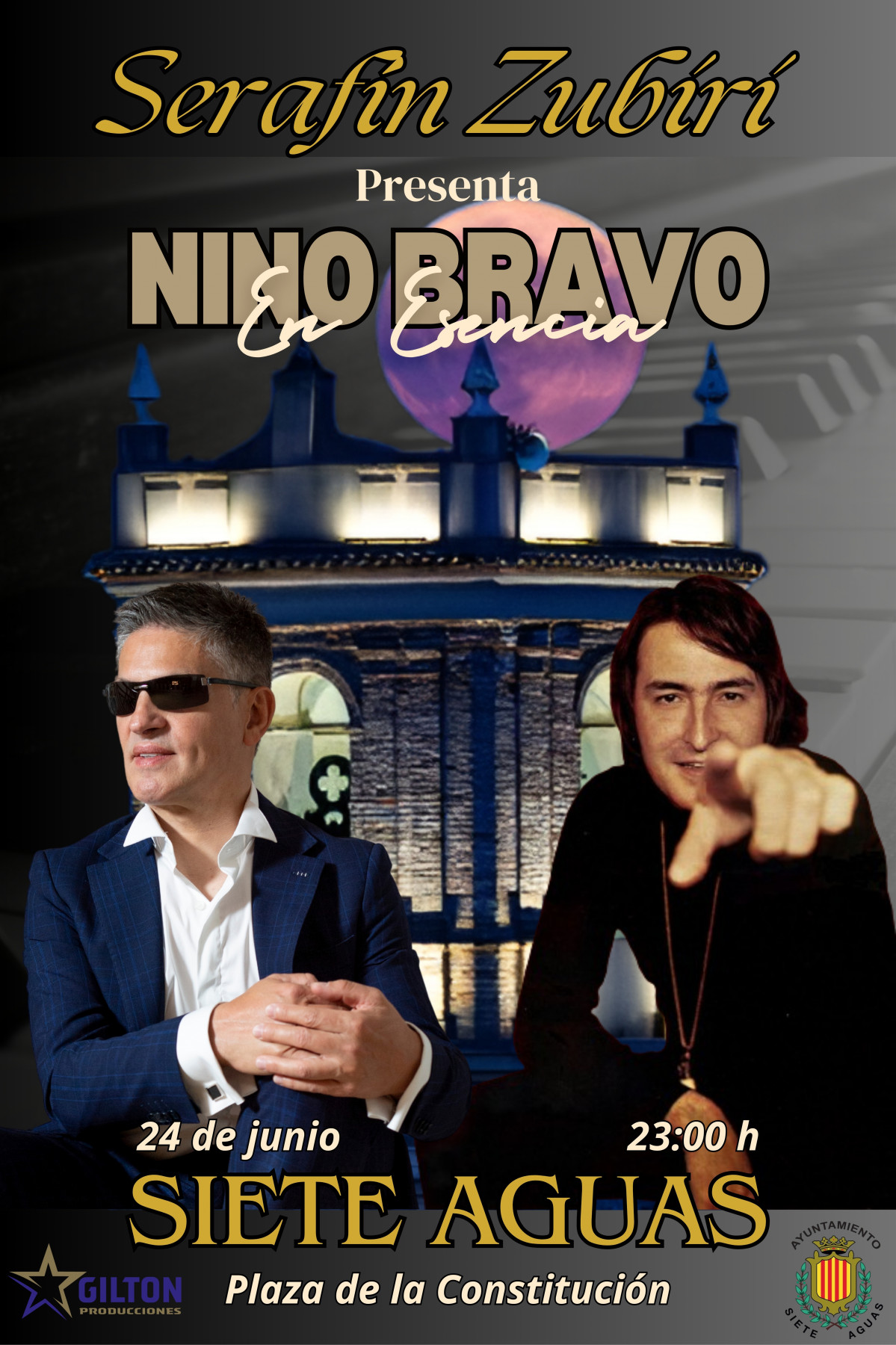 Cartel Serafín Zubiri Siete Aguas
