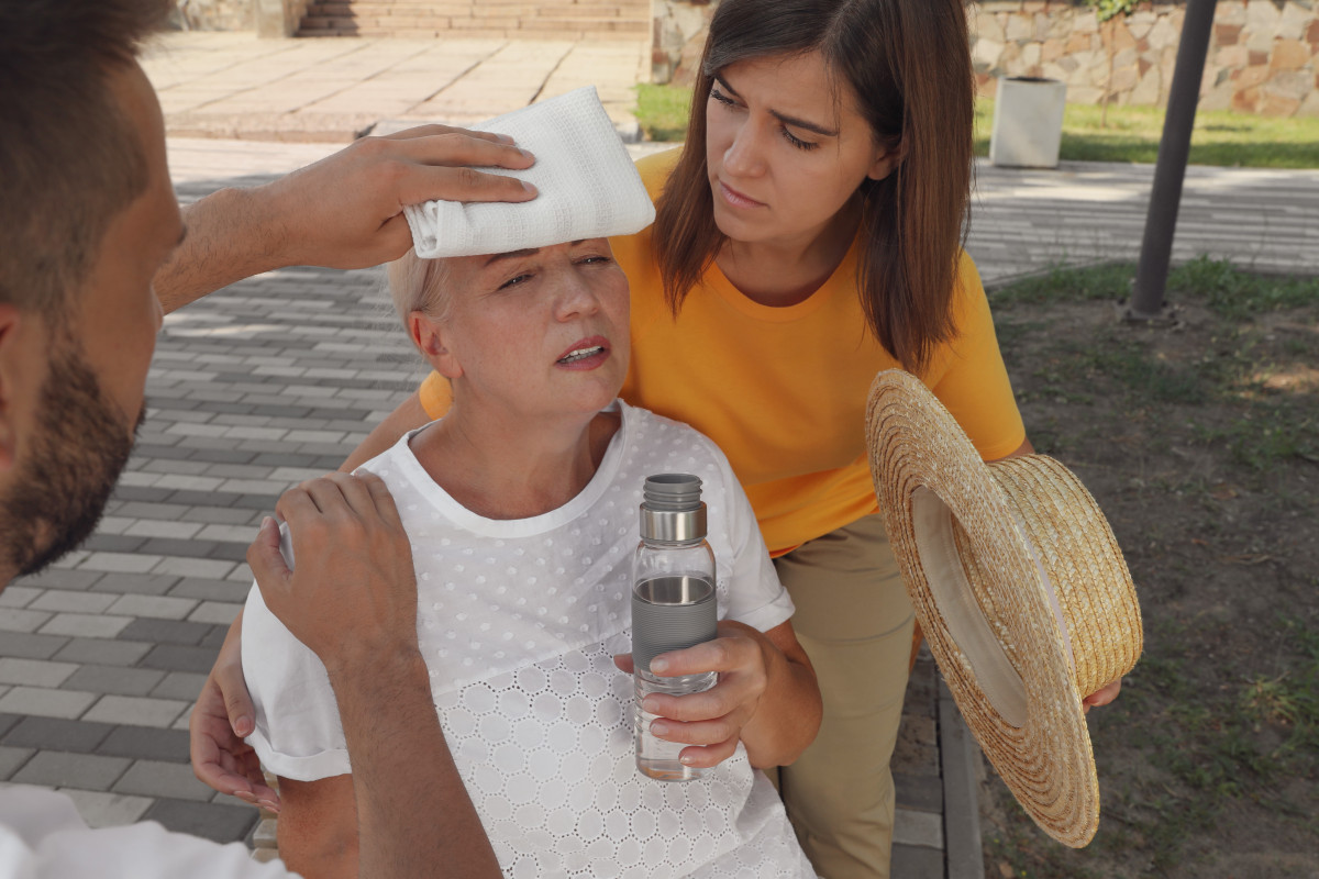 Foto golpe de calor