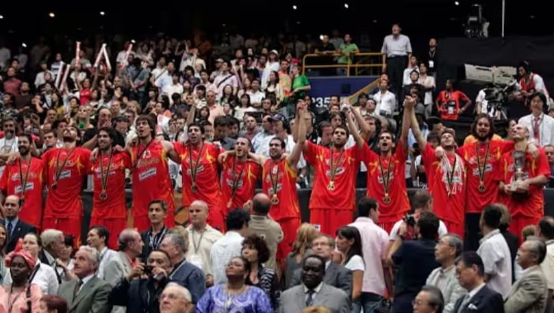 La selecciu00f3n campeona del MundoBasket 2006