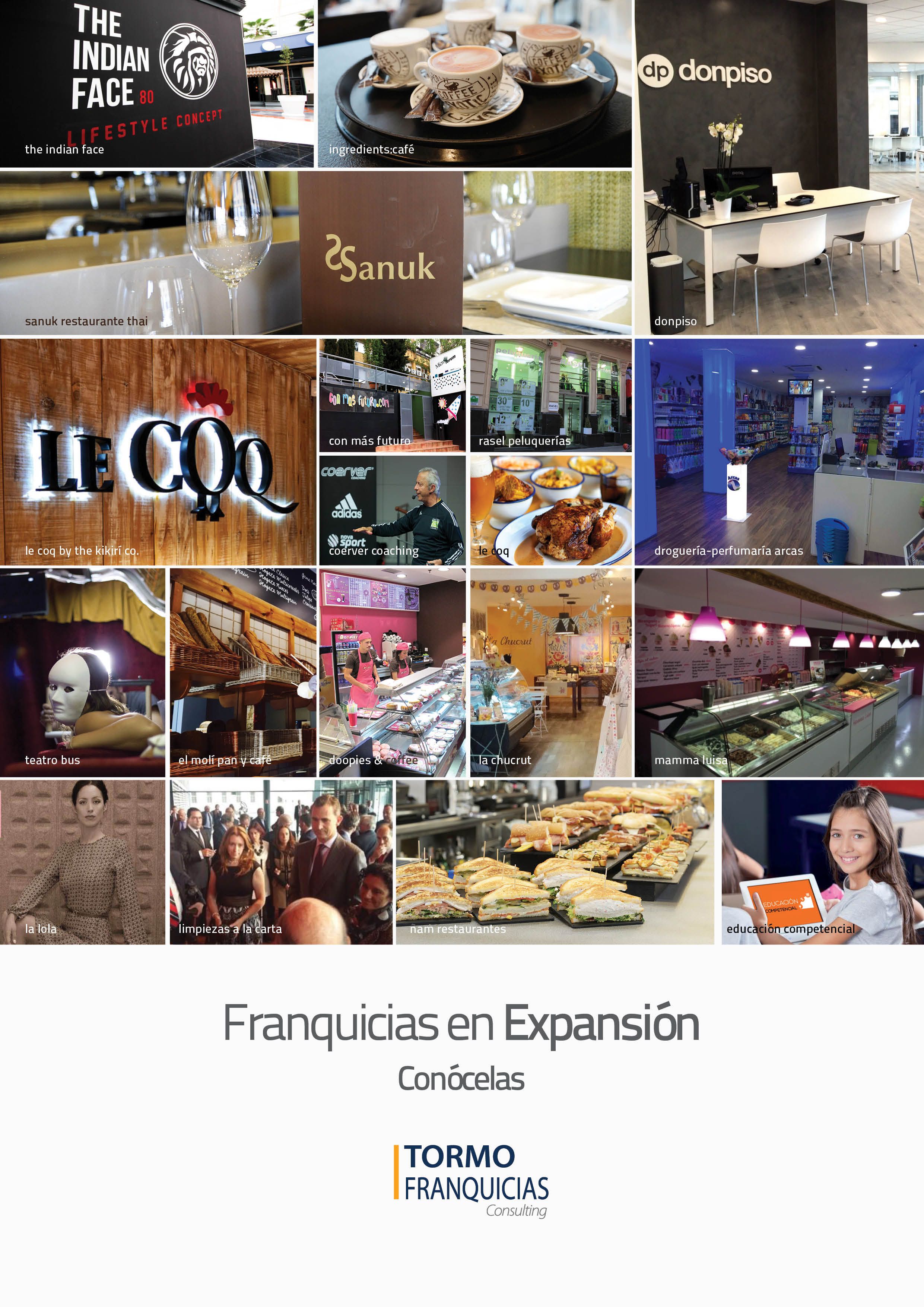 Tormo Franquicias Consulting presenta en Expofranquicia una amplia oferta de franquicias