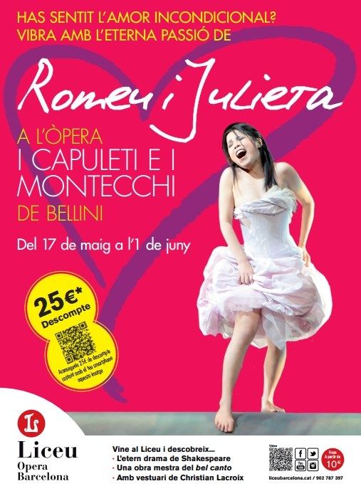Romeo y Julieta en el Liceu de Barcelona