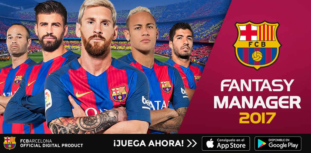 El FC Barcelona estrena 2017 con una nueva app: FCB Fantasy Manager