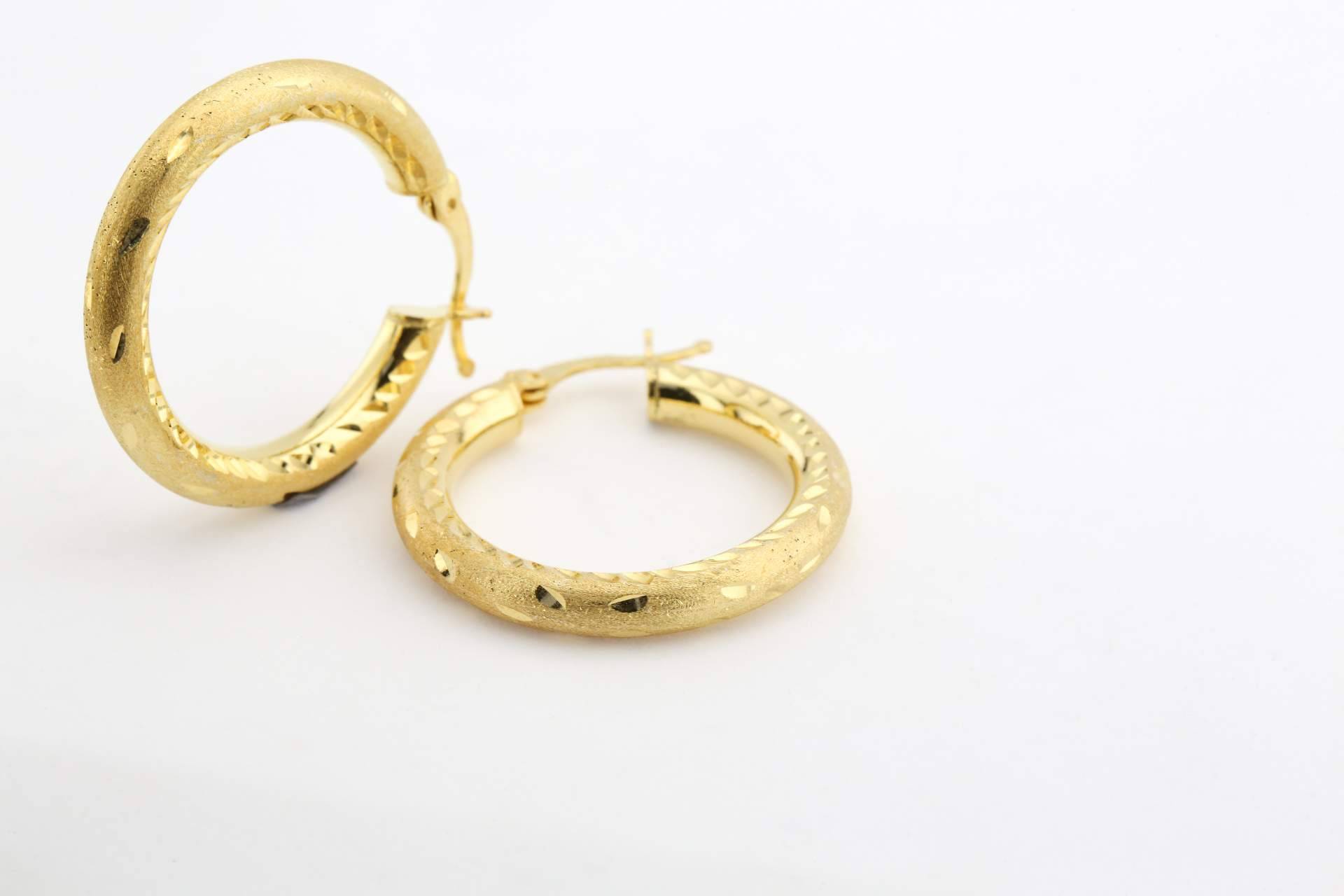 Los pendientes de oro de El Rubí Joyeros