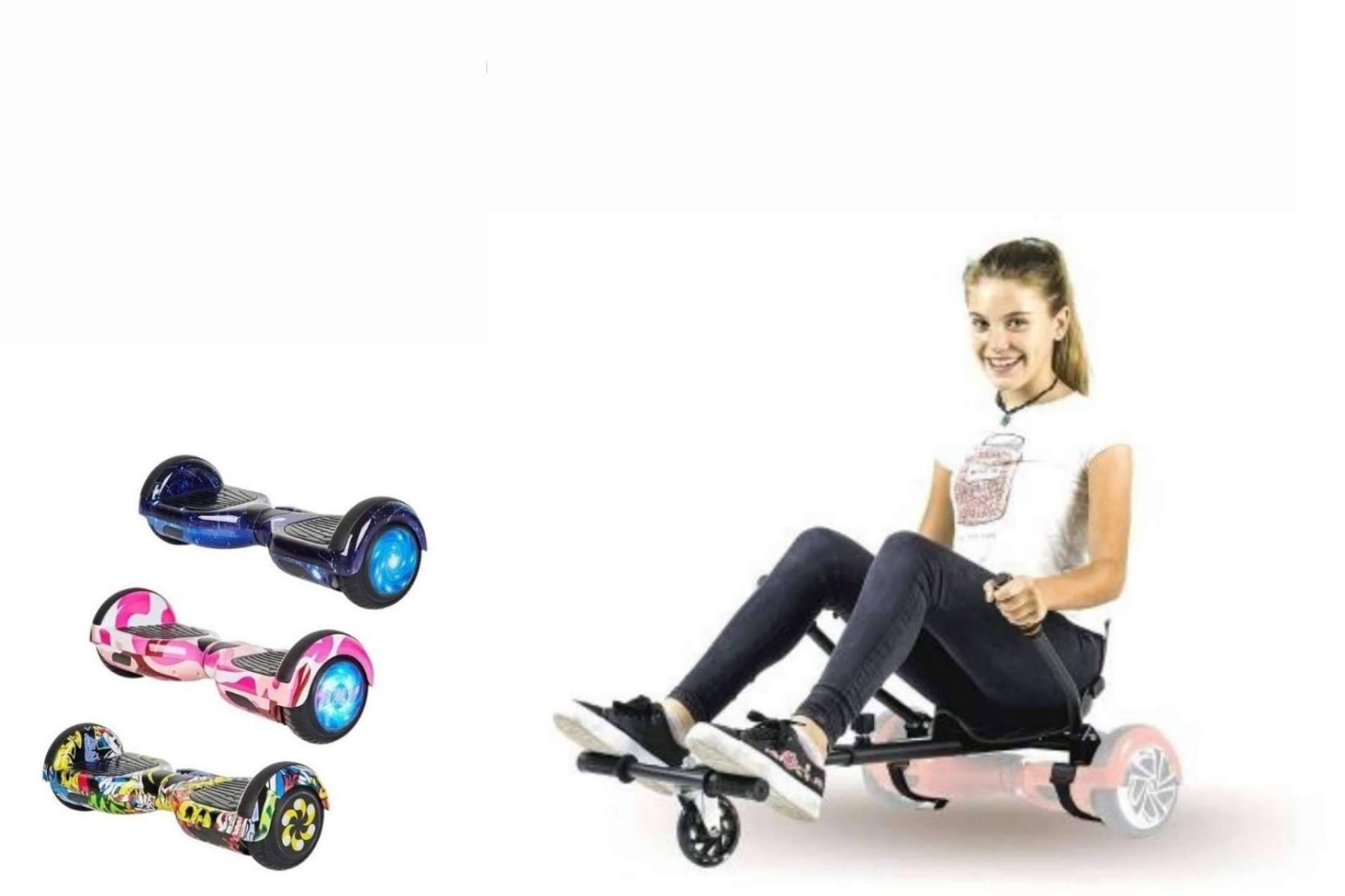 Hoverboards y patinetes eléctricos para niños en el extenso catálogo de juguetes de movilidad eléctrica de SABWAY