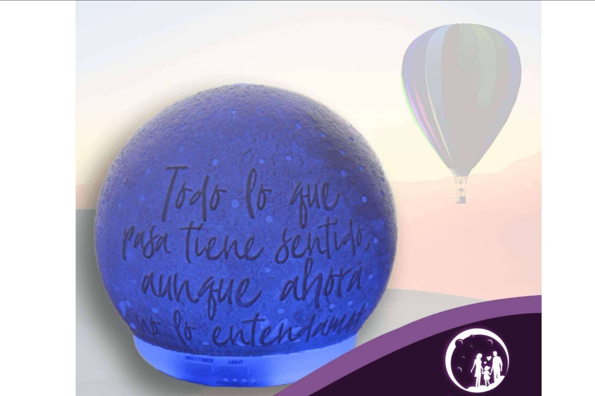 Aromas ideales con el humidificador de Lámpara Personalizada