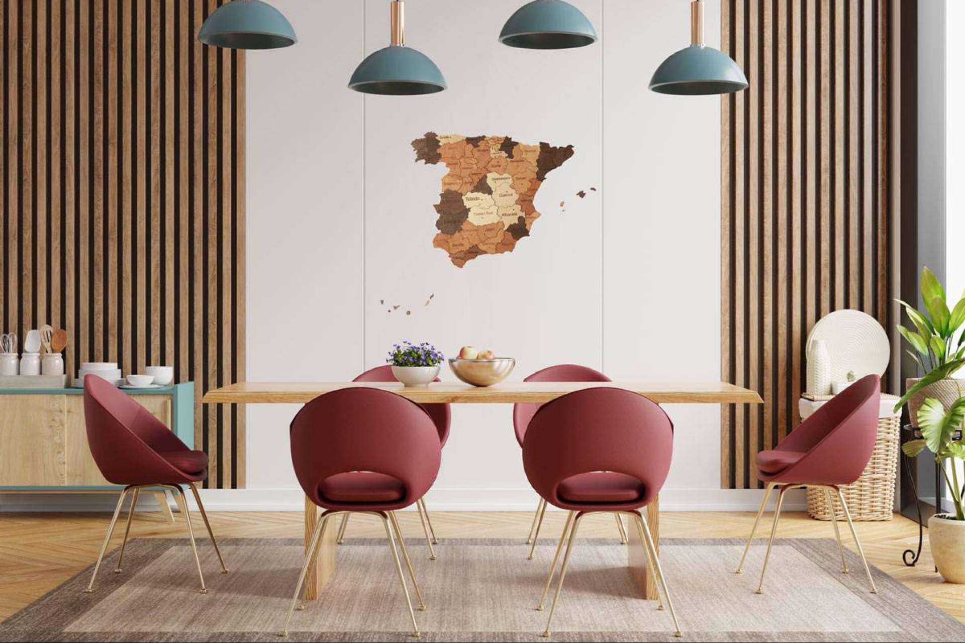 El mapa de España en madera es el regalo ideal, por Regalos de Madera