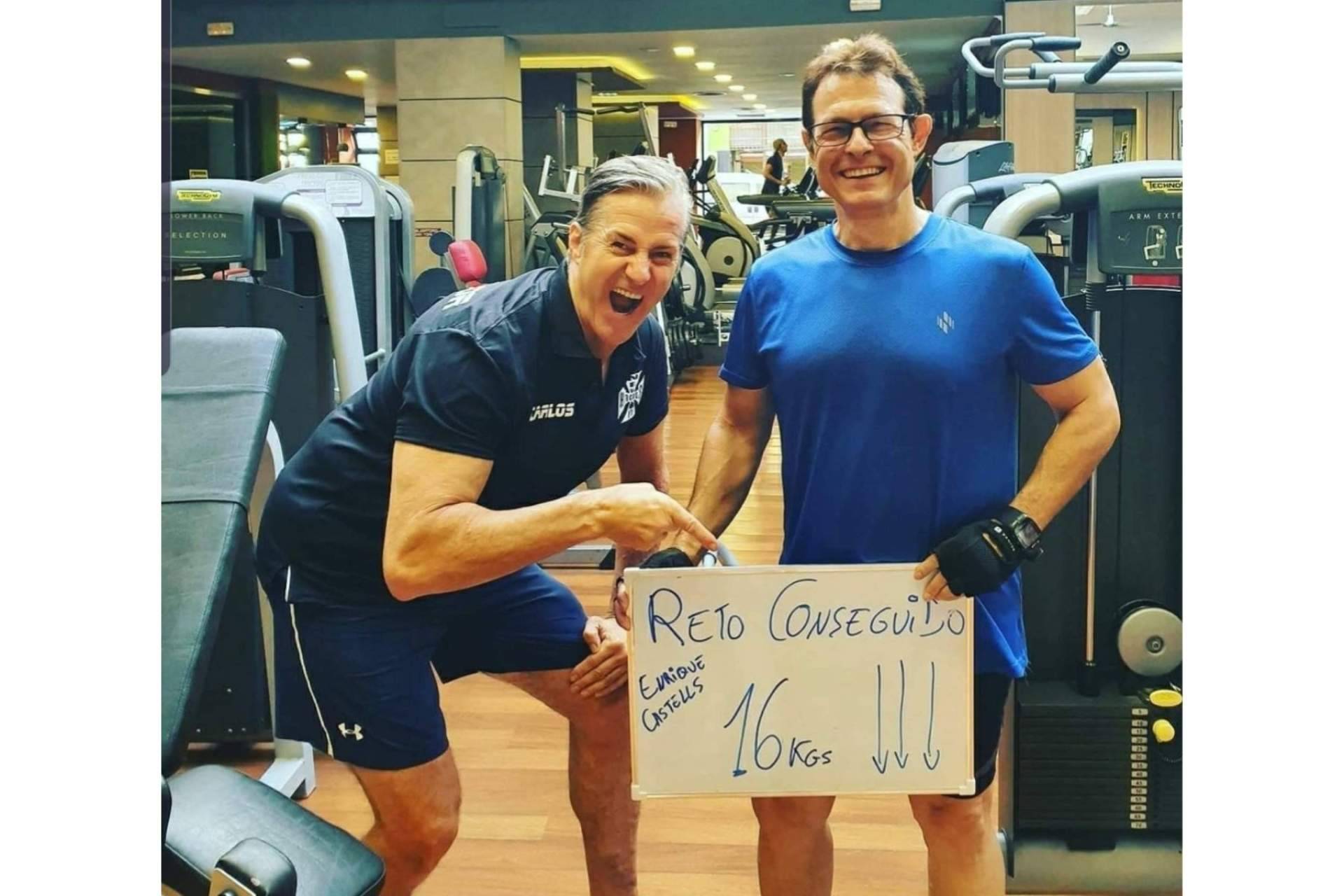 Carlos Olmos, el entrenador personal de Zaragoza y toda España