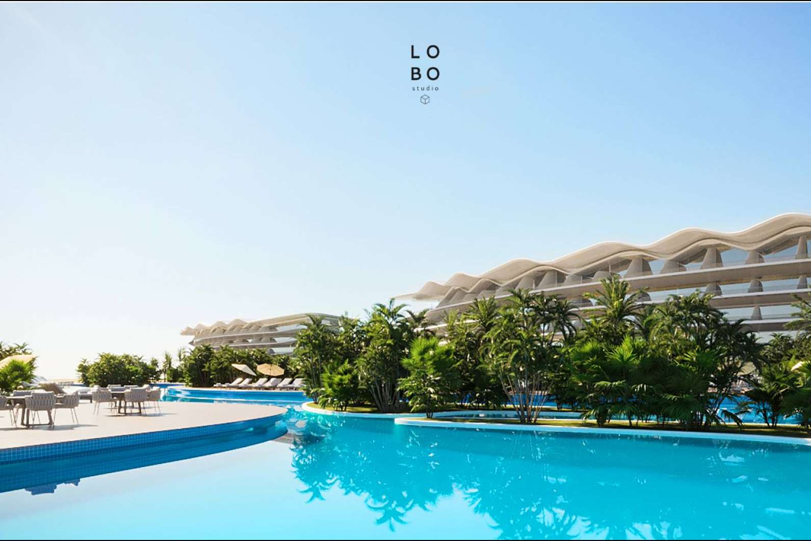 El innovador Render Hotel de Lobo Studio
