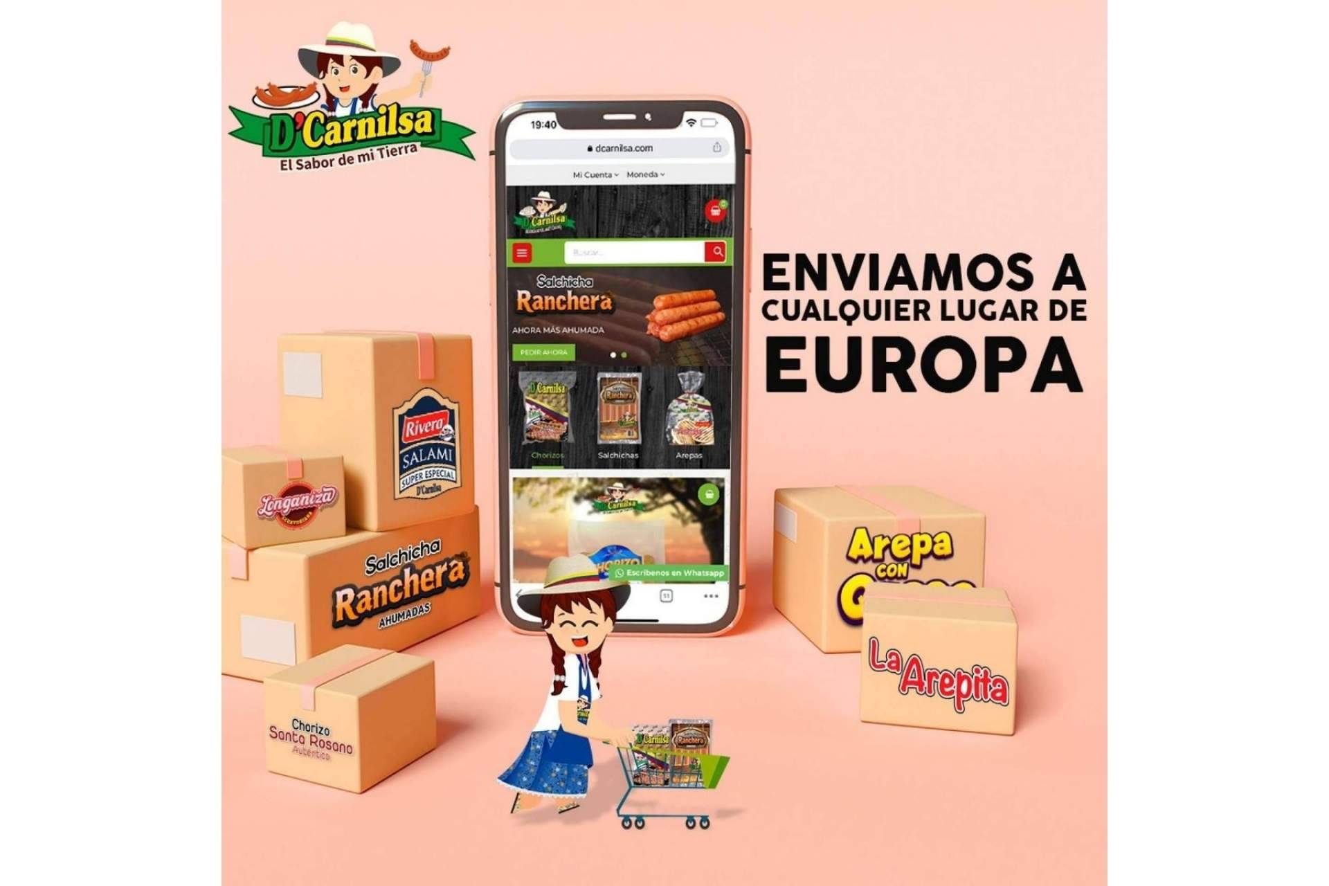 El chorizo Santa Rosano, uno de los mejores chorizos colombianos disponibles en D’Carnilsa