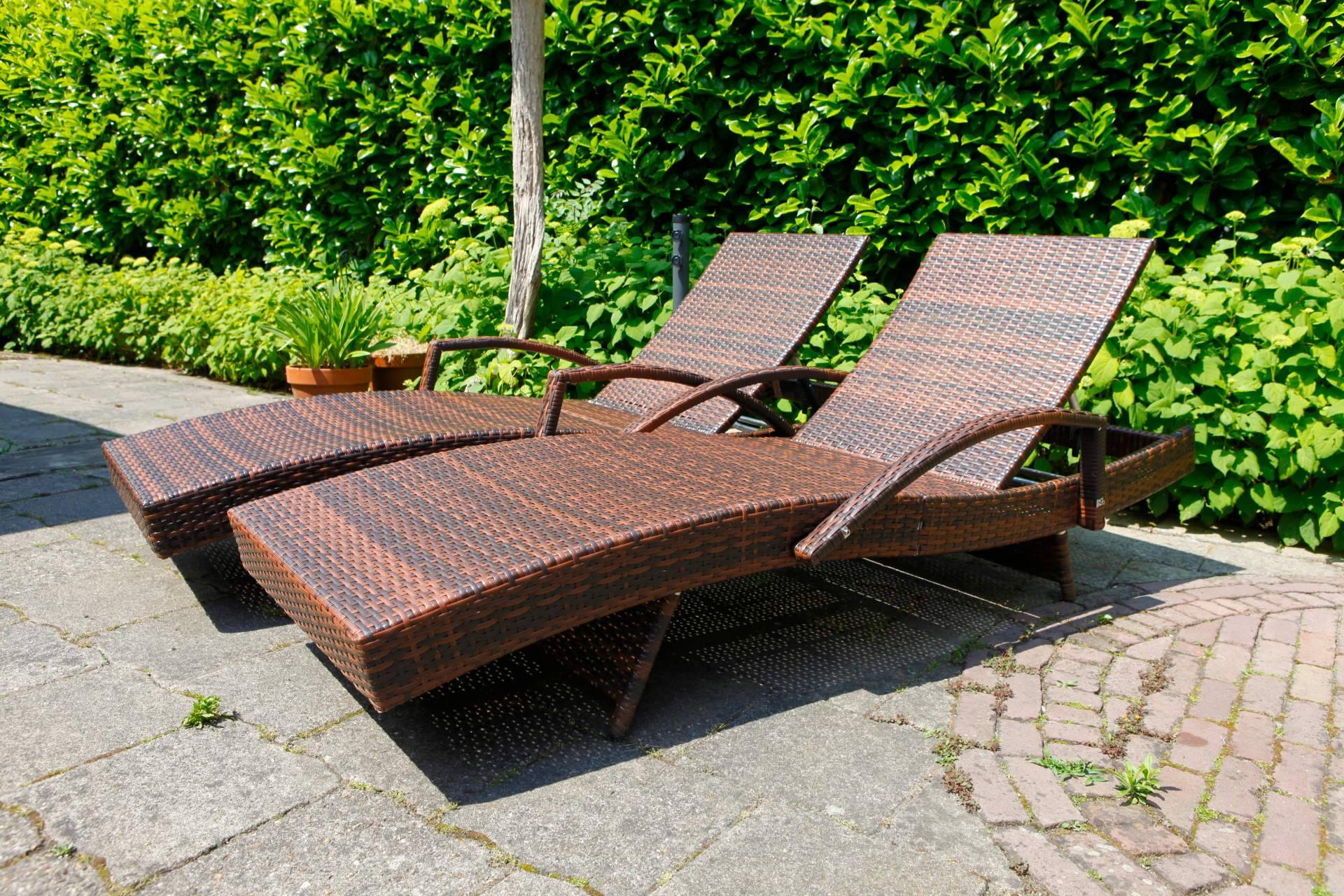 Las tumbonas de jardín de Muebles Exterior