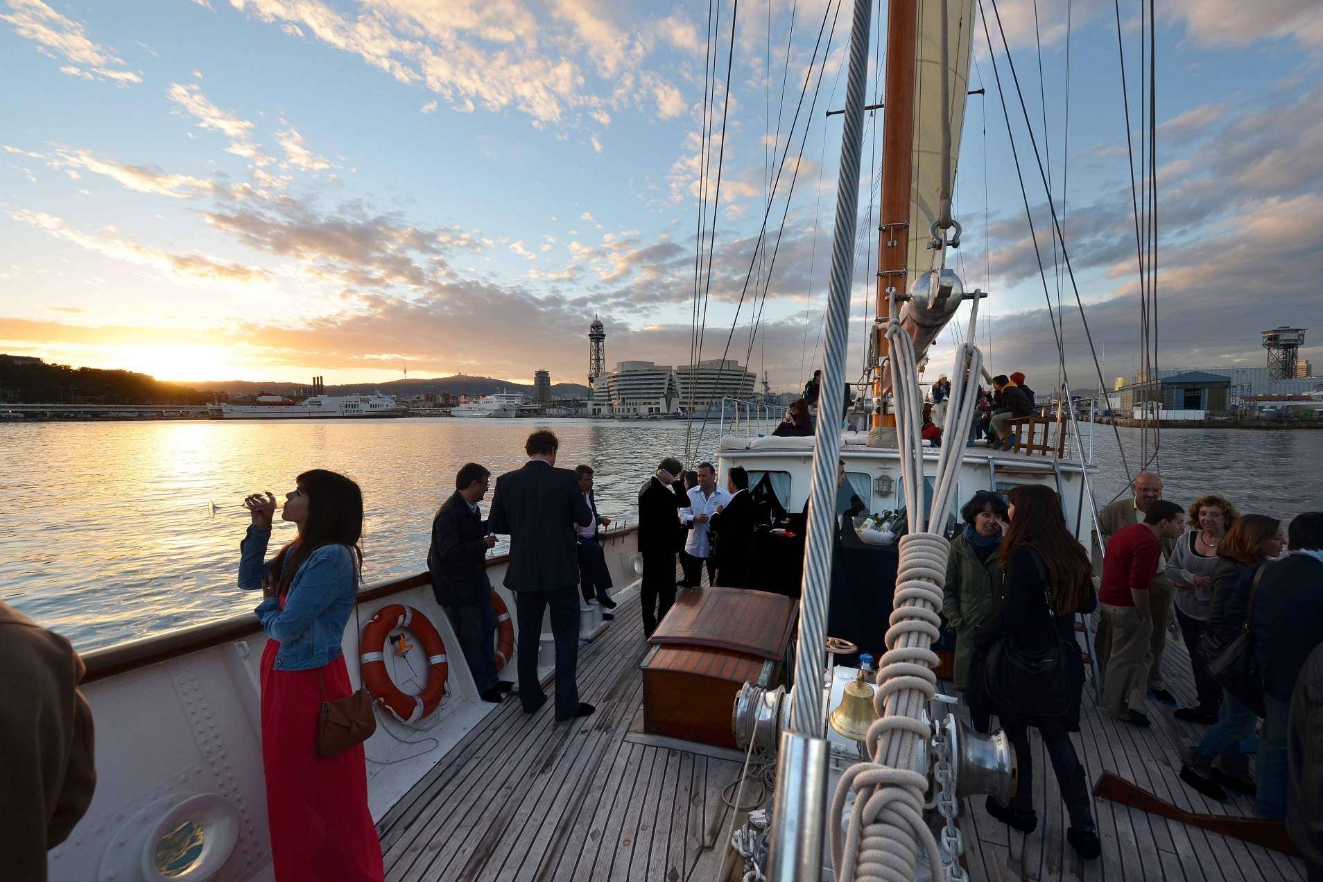 Barcos para eventos: organización de eventos especiales con Gotland Charter