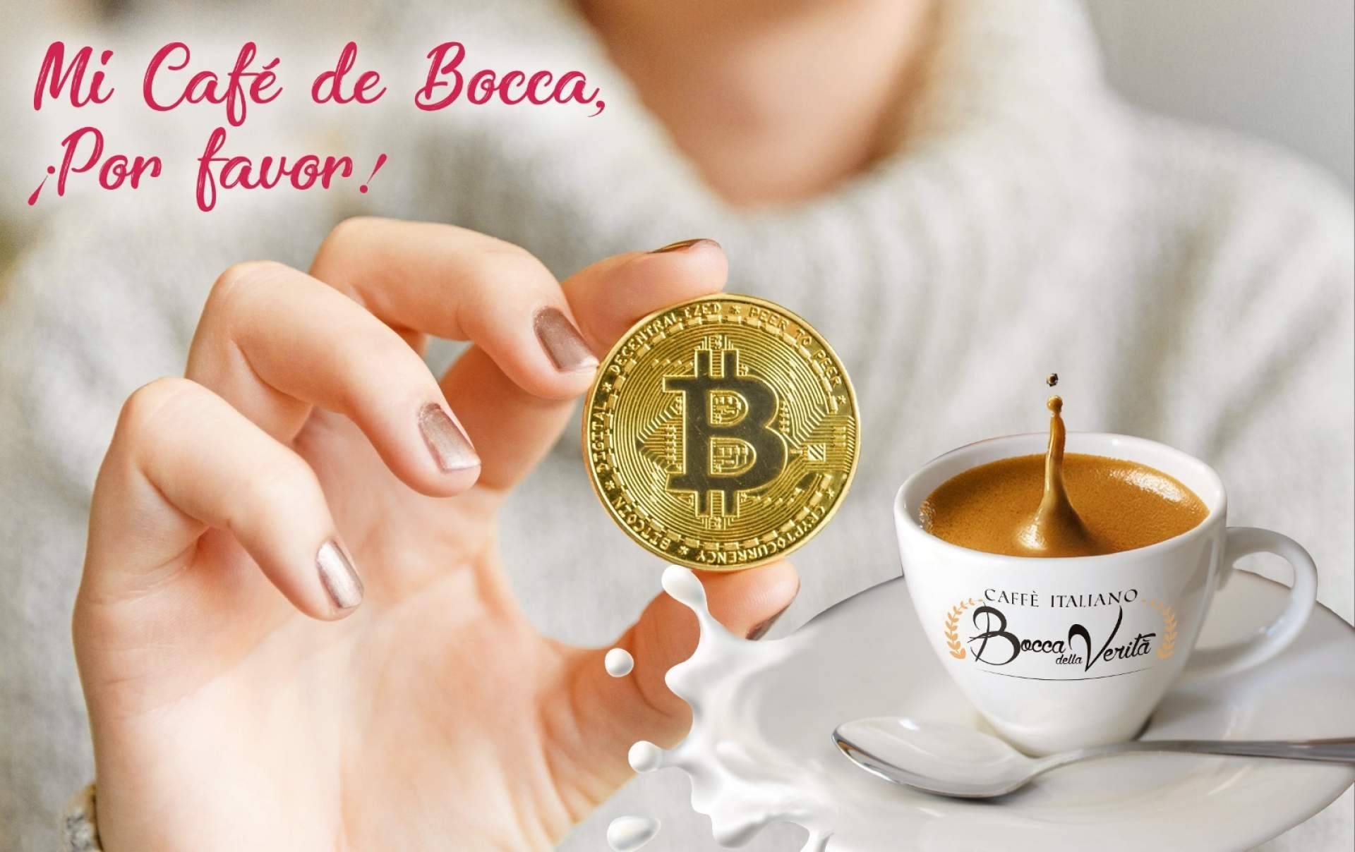 Las criptomonedas, incluyendo Bitcoin, también pueden comprar café italiano