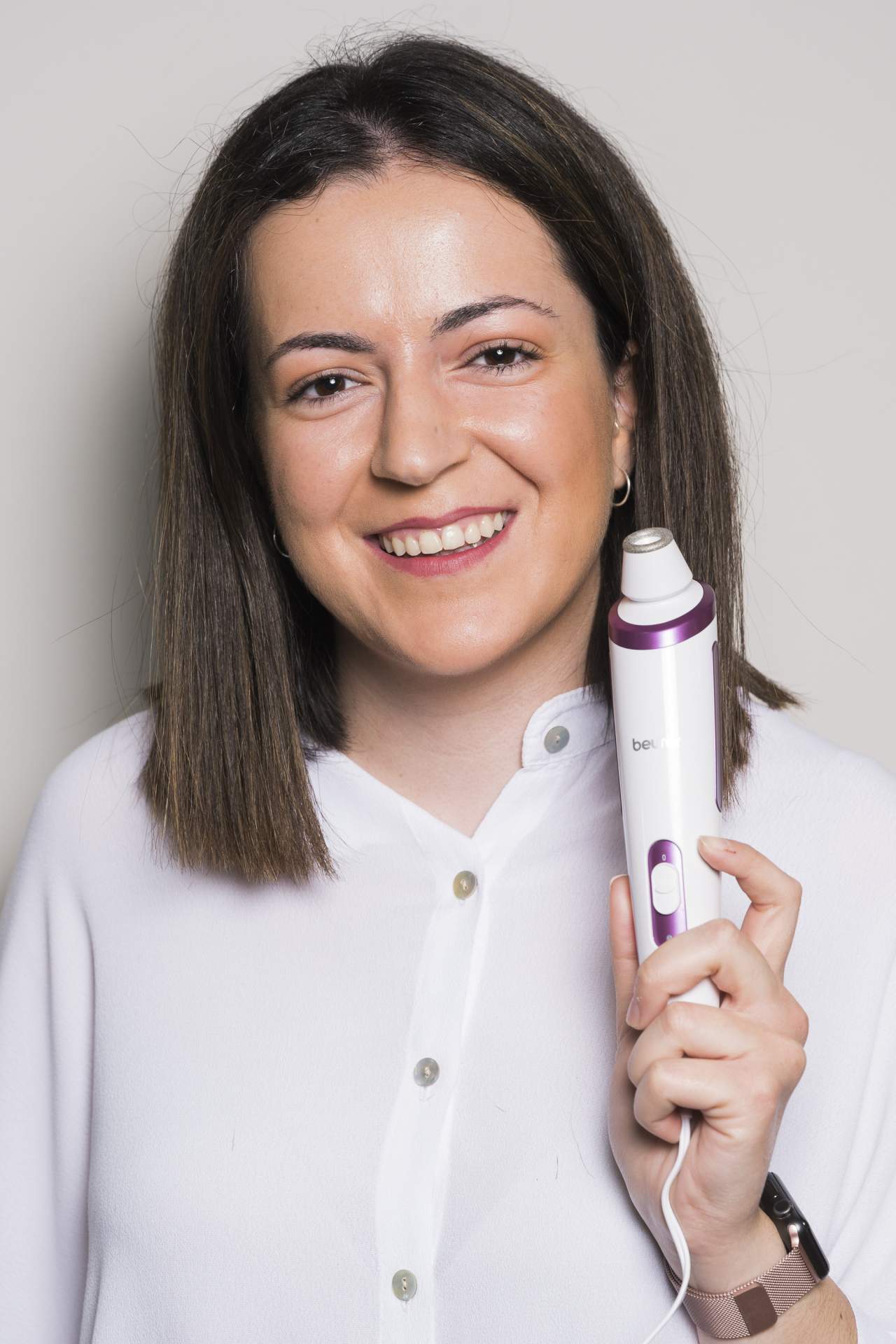 Microdermoabrasión con punta de diamante en casa, por Patricia López Home Beauty
