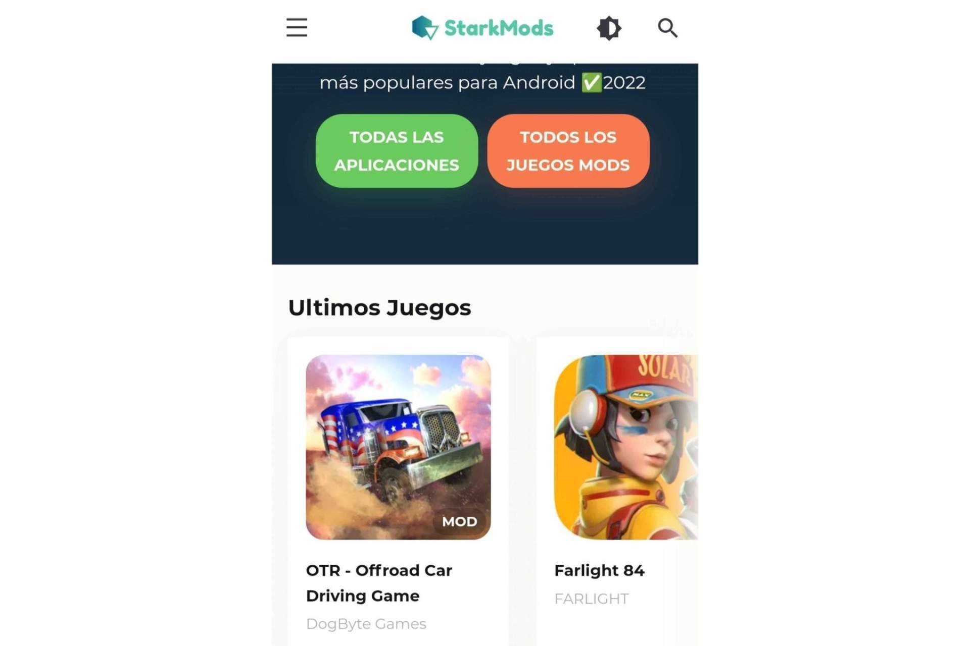 Nuevas apps y juegos para Android cada día en StarkMods