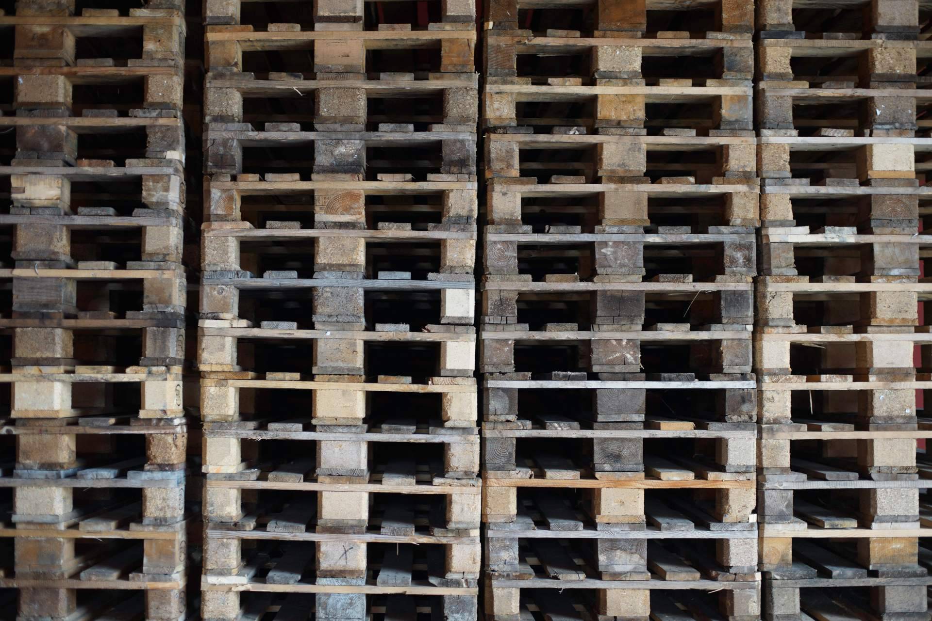 Palés reciclados de madera en Europalet, una de las empresas líderes en el sector