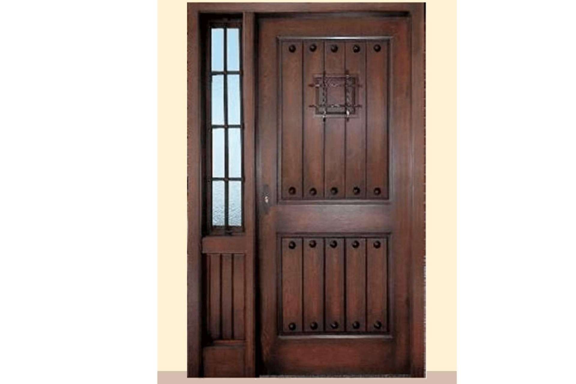 Puerta Exterior Rústica Modelo 1