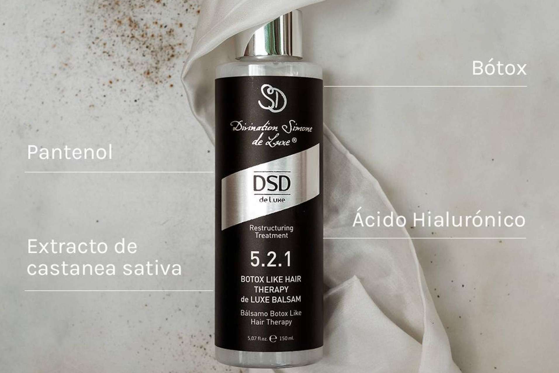 Recuperar la calidad del cabello con la línea 5 reestructurante de DSD de Luxe