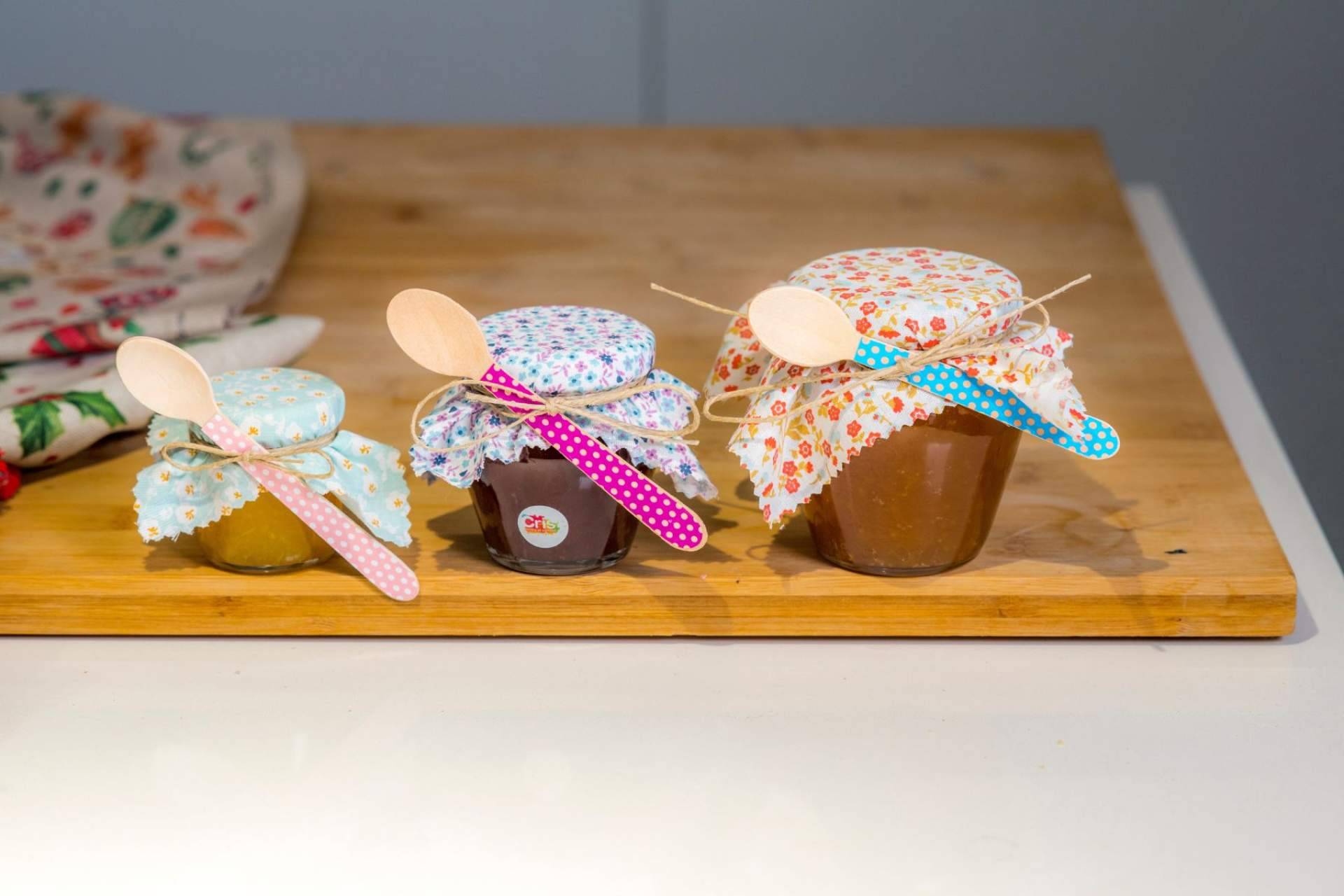 Mermeladas artesanas como regalo para los invitados, con Deliciosso