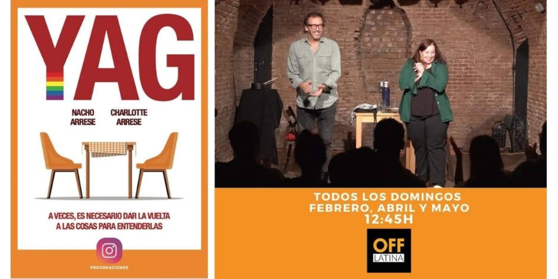 YAG, la obra de microteatro que da la vuelta a la homofobia