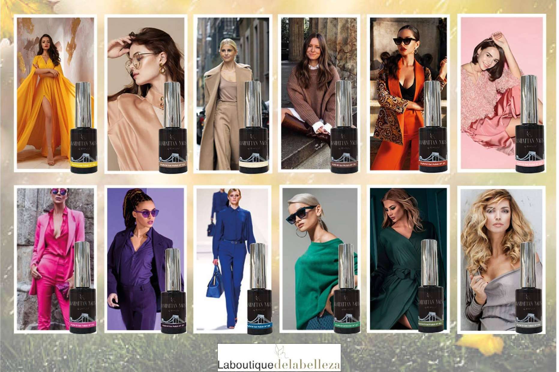 Los colores de esmalte para la temporada otoño-invierno, por La Boutique de la Belleza