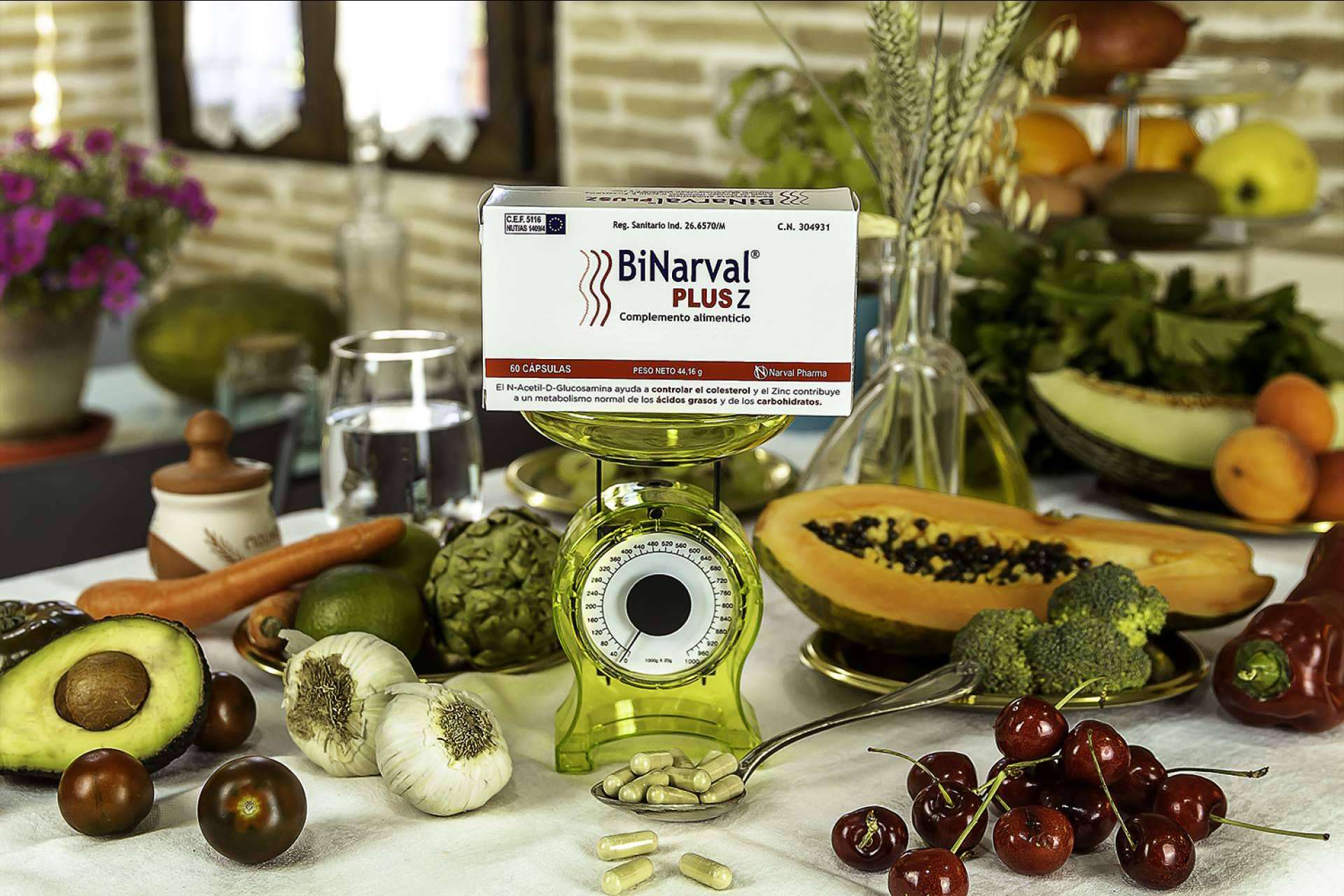 Mantener un peso saludable y controlar el colesterol con Binarval Plus Z de Narval Pharma