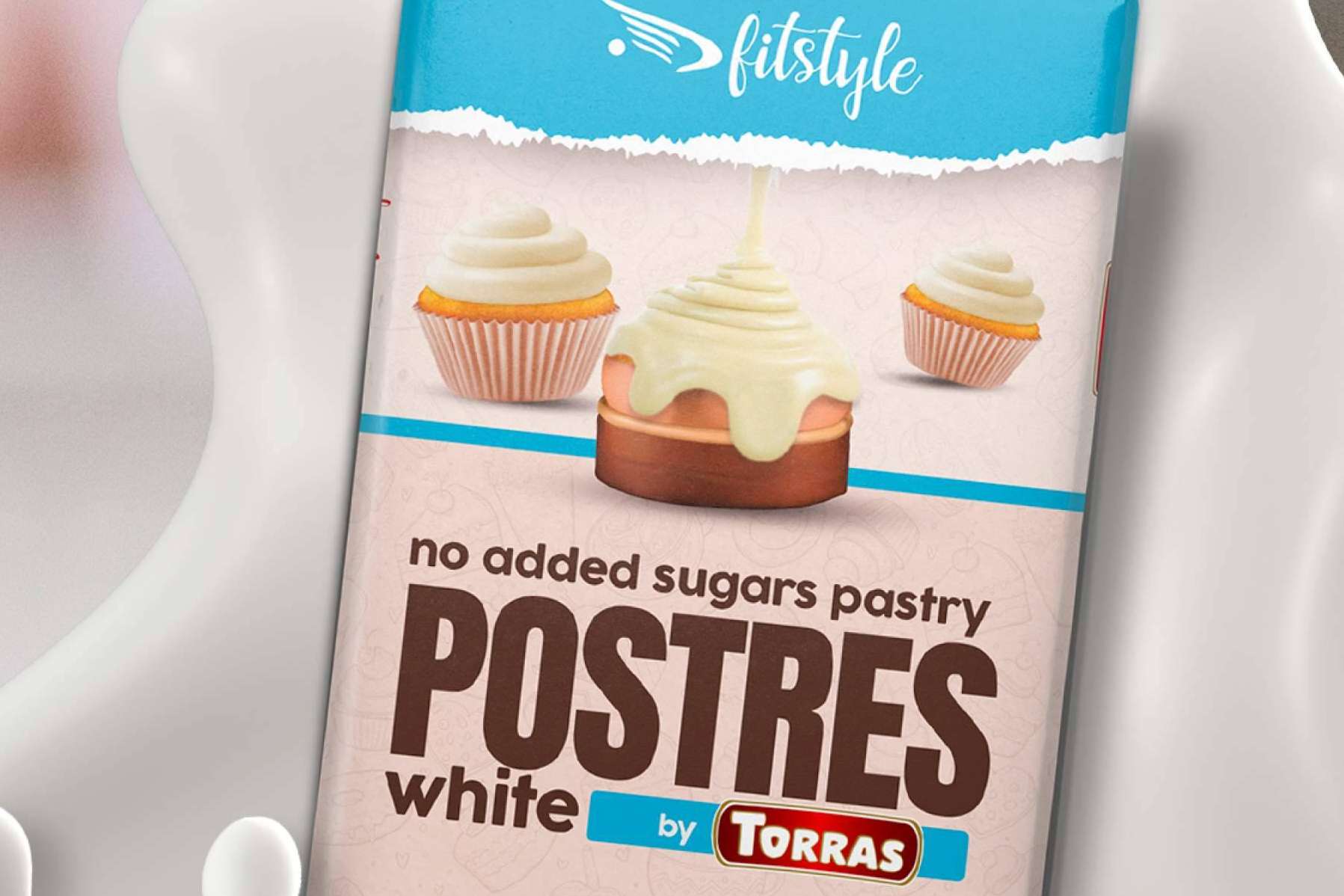 FITstore lanza el primer chocolate blanco sin azúcares y sin maltitol