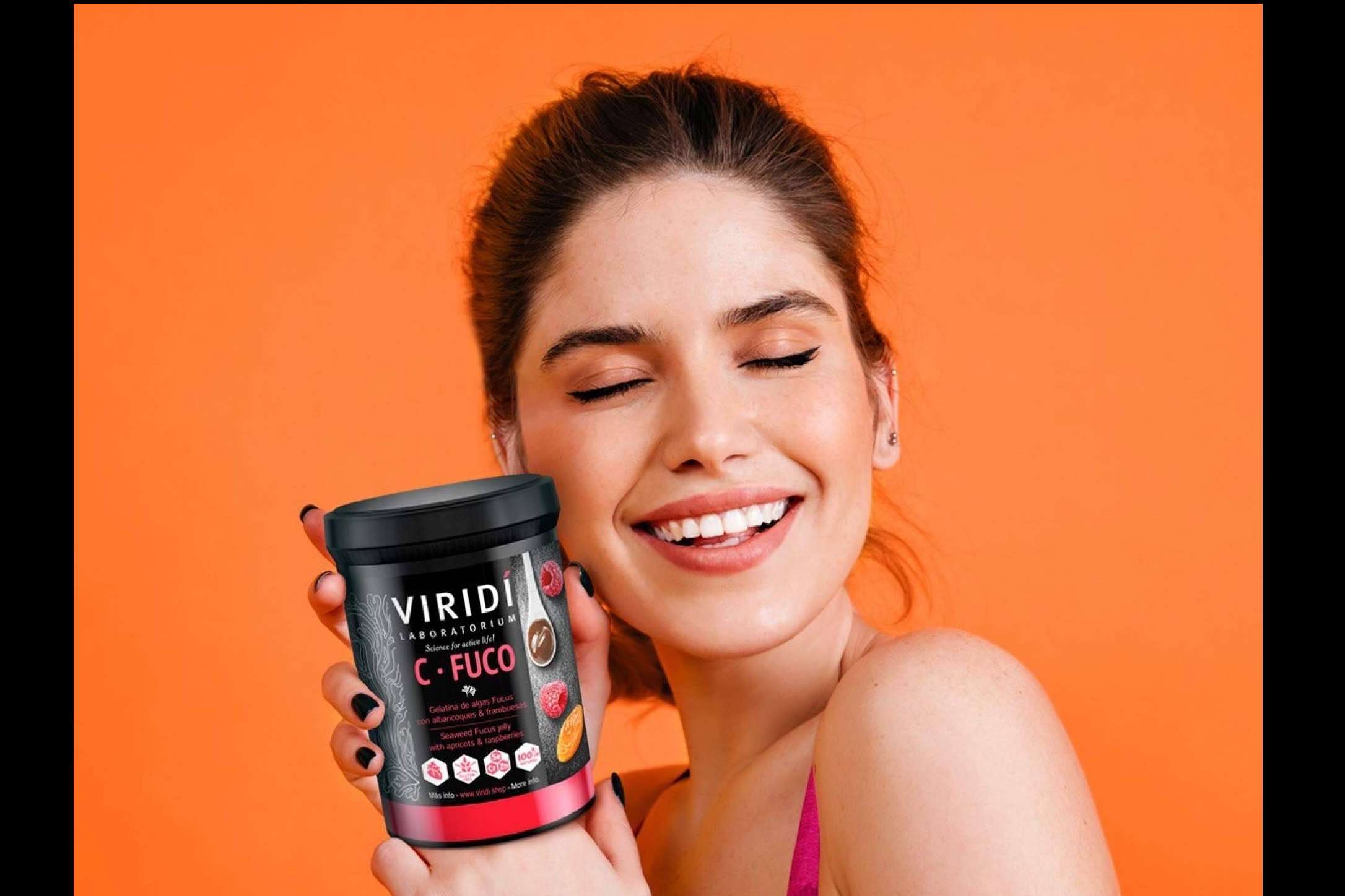 El producto C-Fuco fabricado a base de algas fucus de Laboratorio Viridi