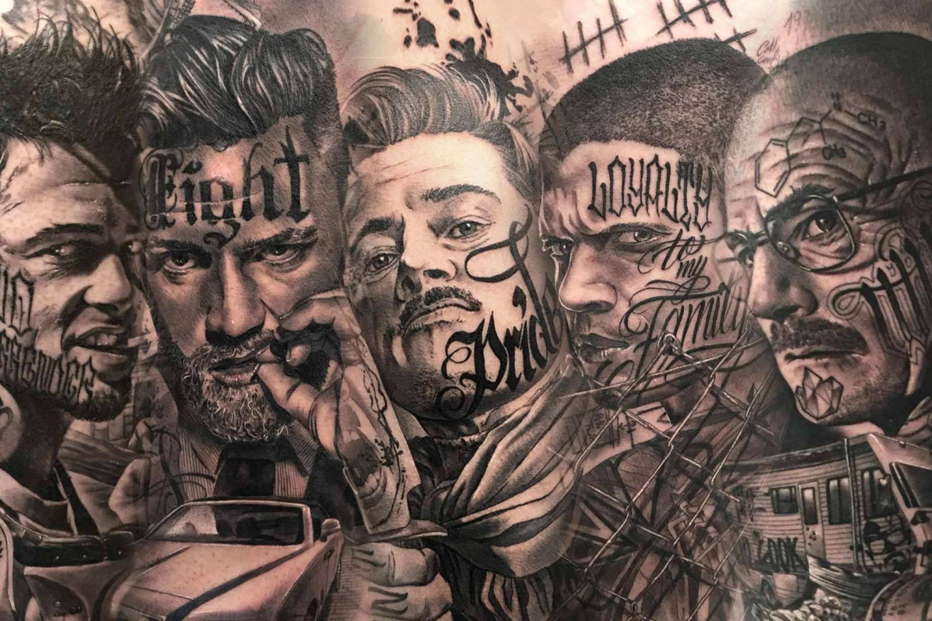CosaFina Tattoo se posiciona entre los principales estudios de tatuajes en blanco y negro de Barcelona