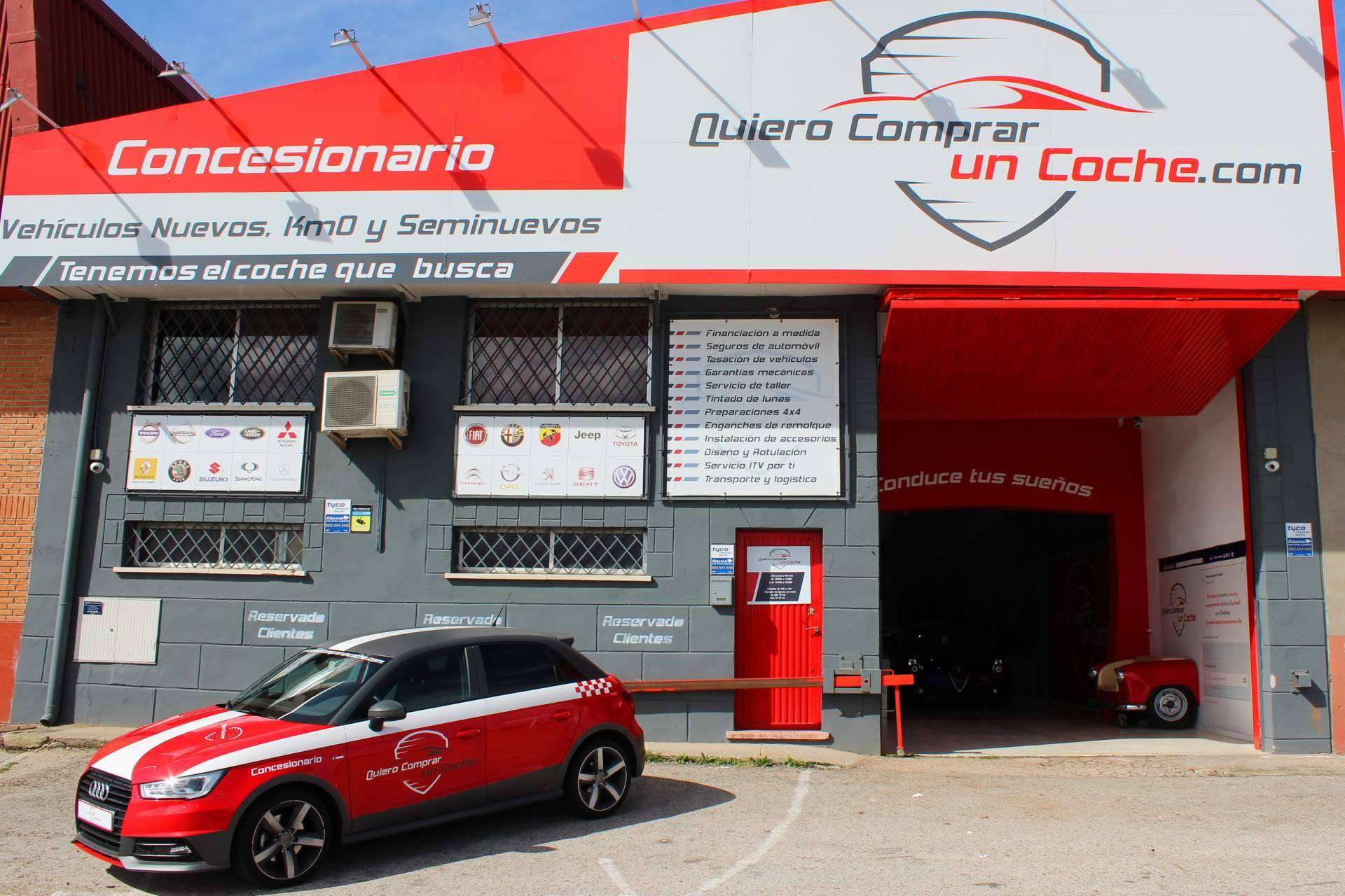 Un concesionario de vehículos en Madrid ofrece coches a km 0 y seminuevos con entrega inmediata, para estrenar coche al mejor precio