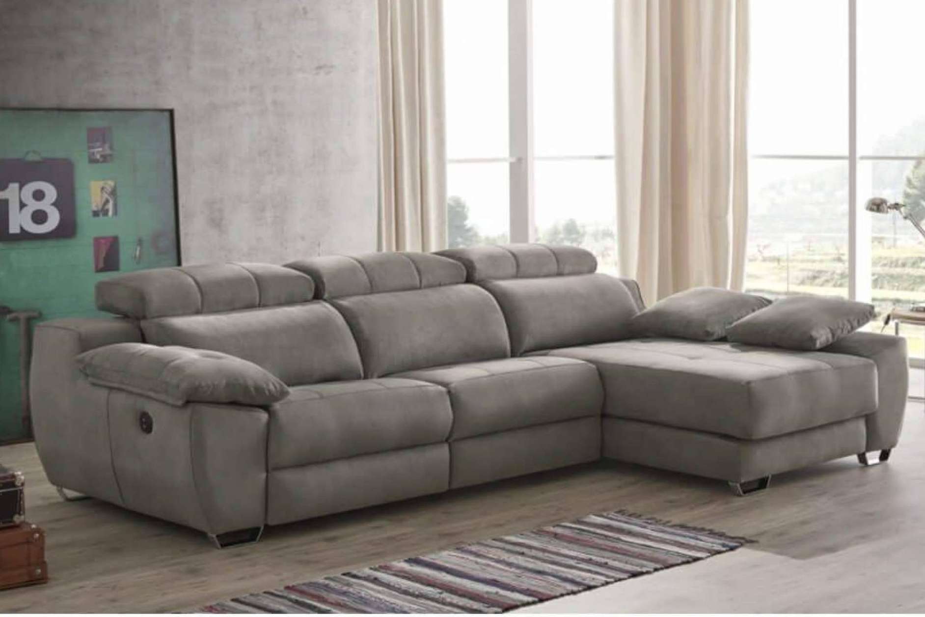 Sofás con chaise longue de Home and Relax para una mayor comodidad
