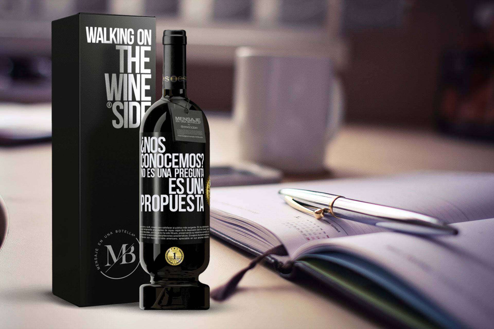 Regalar vino de Mensaje en una Botella es una expresión única y personal