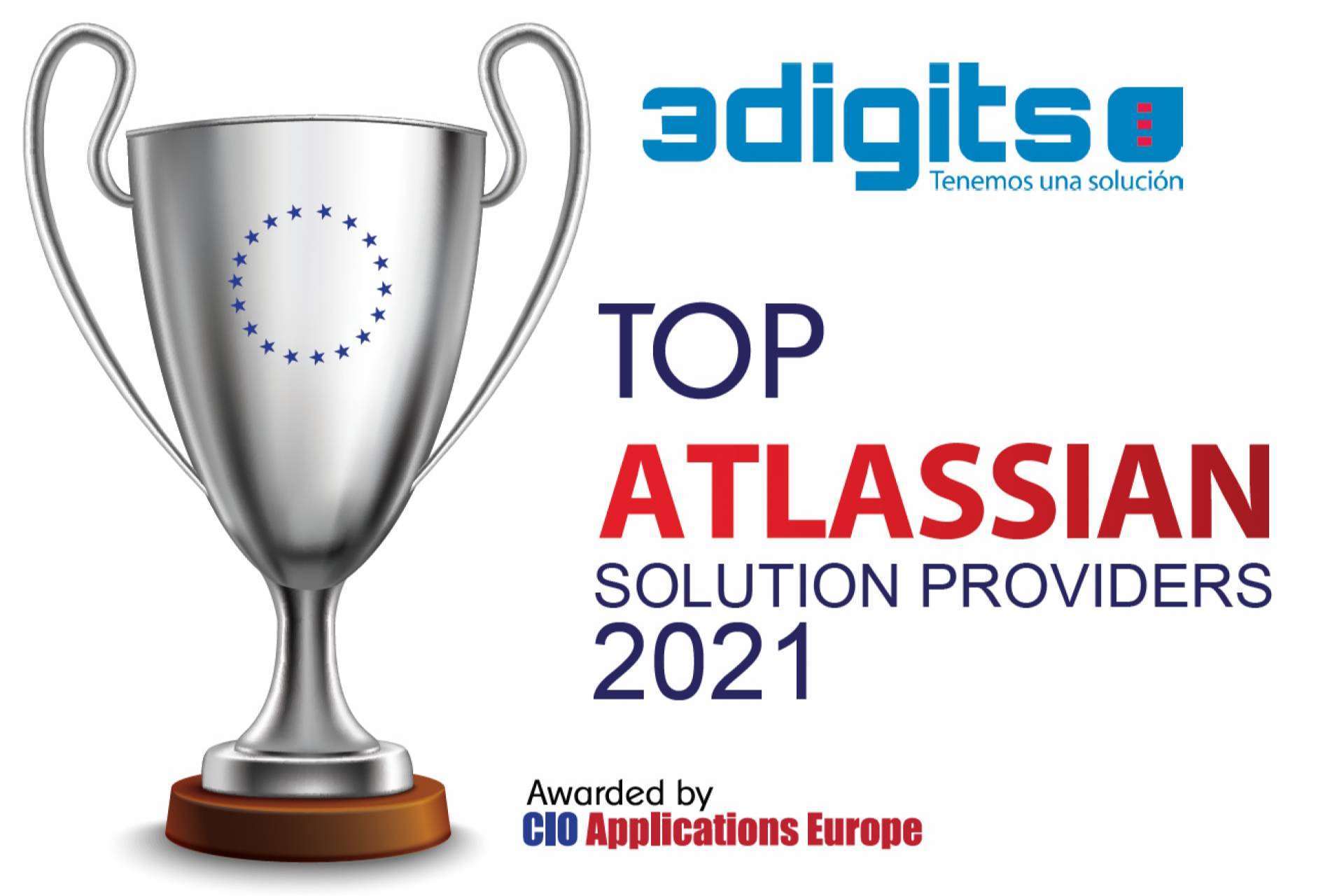 3digits destaca como uno de los Top 10 Atlassian Solution Providers 2021
