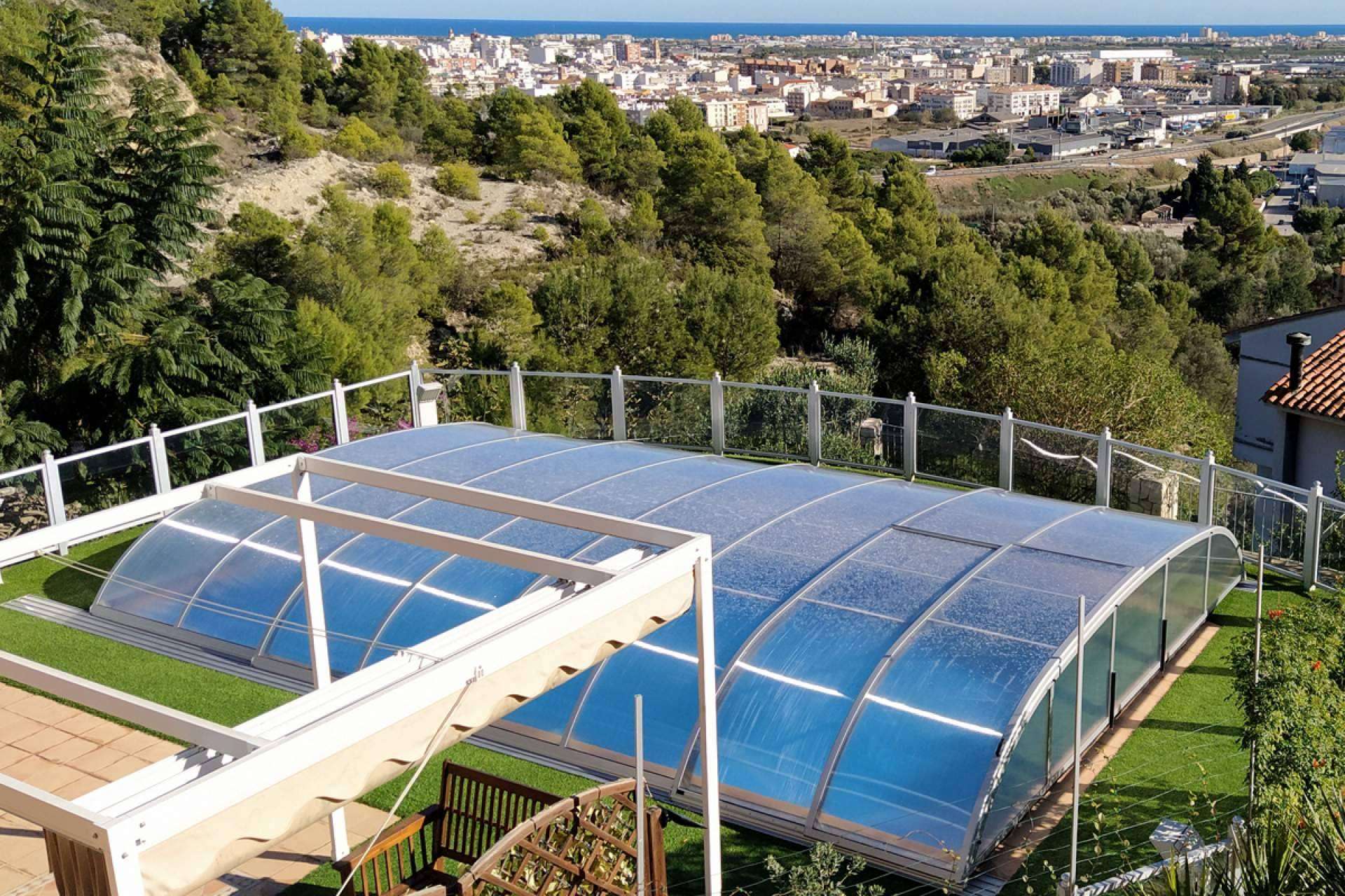 Cubiertas para piscinas en aluminio de la mano de COVERTTO