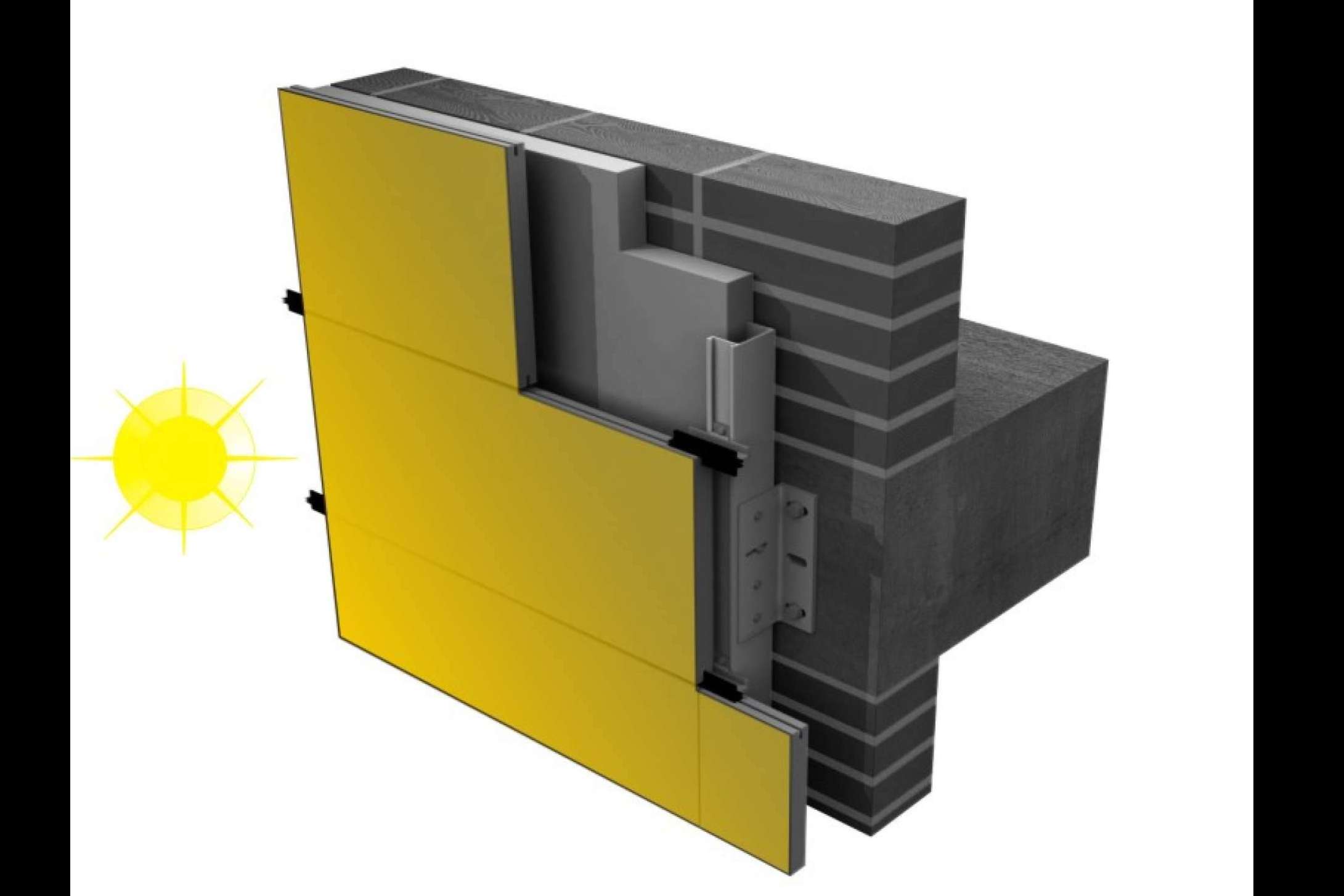 Aislamiento térmico en fachadas ventiladas, por Sistema Masa