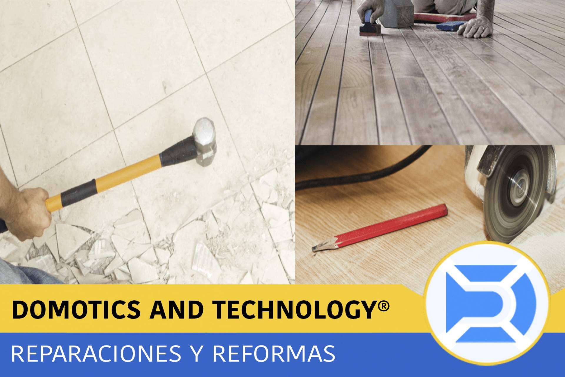 ¿Qué ventajas ofrecen las reparaciones integrales y las reformas de Domotics and Technology?