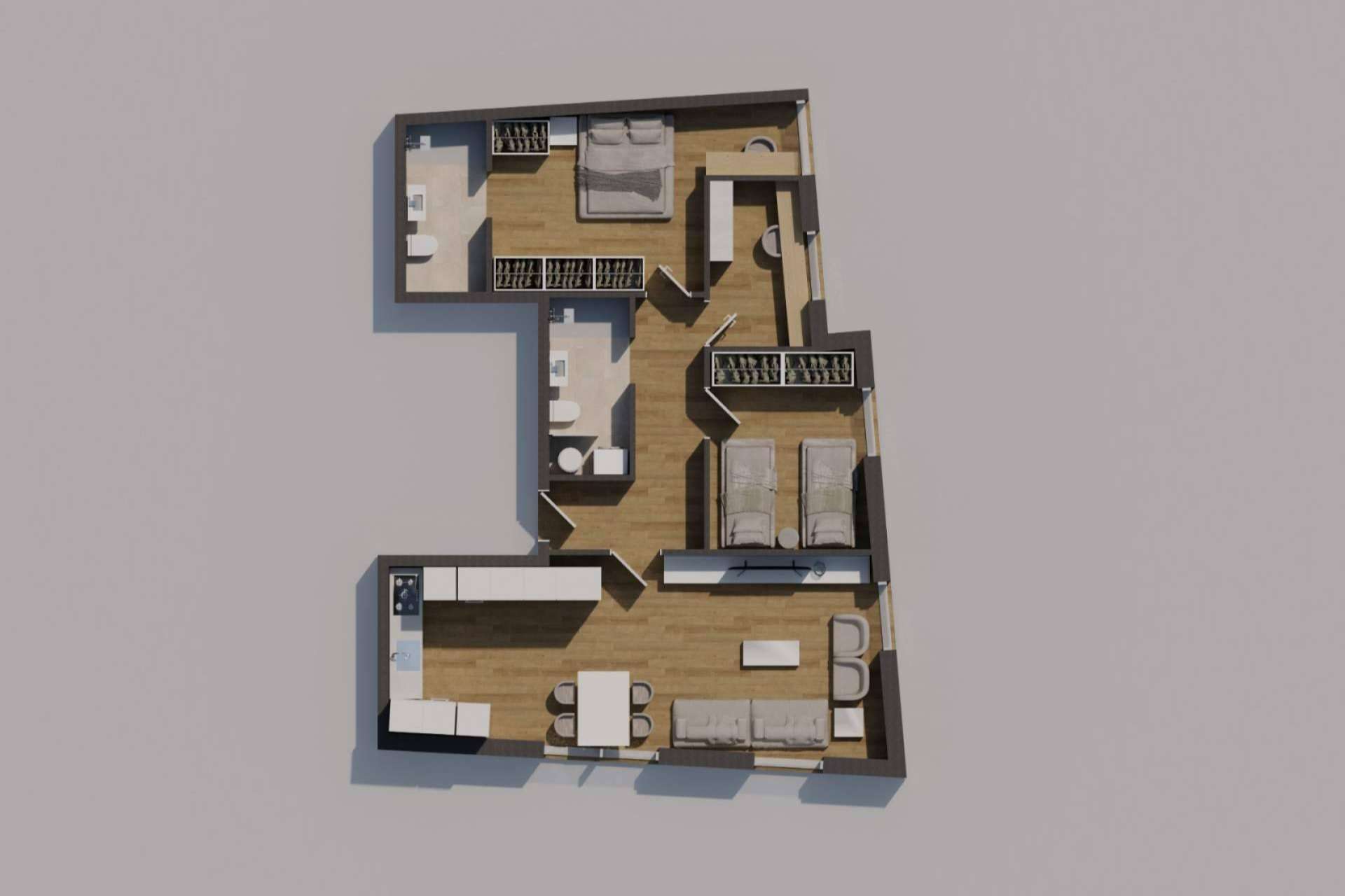 Lobo Studio crea planos 3D low cost para agencias inmobiliarias