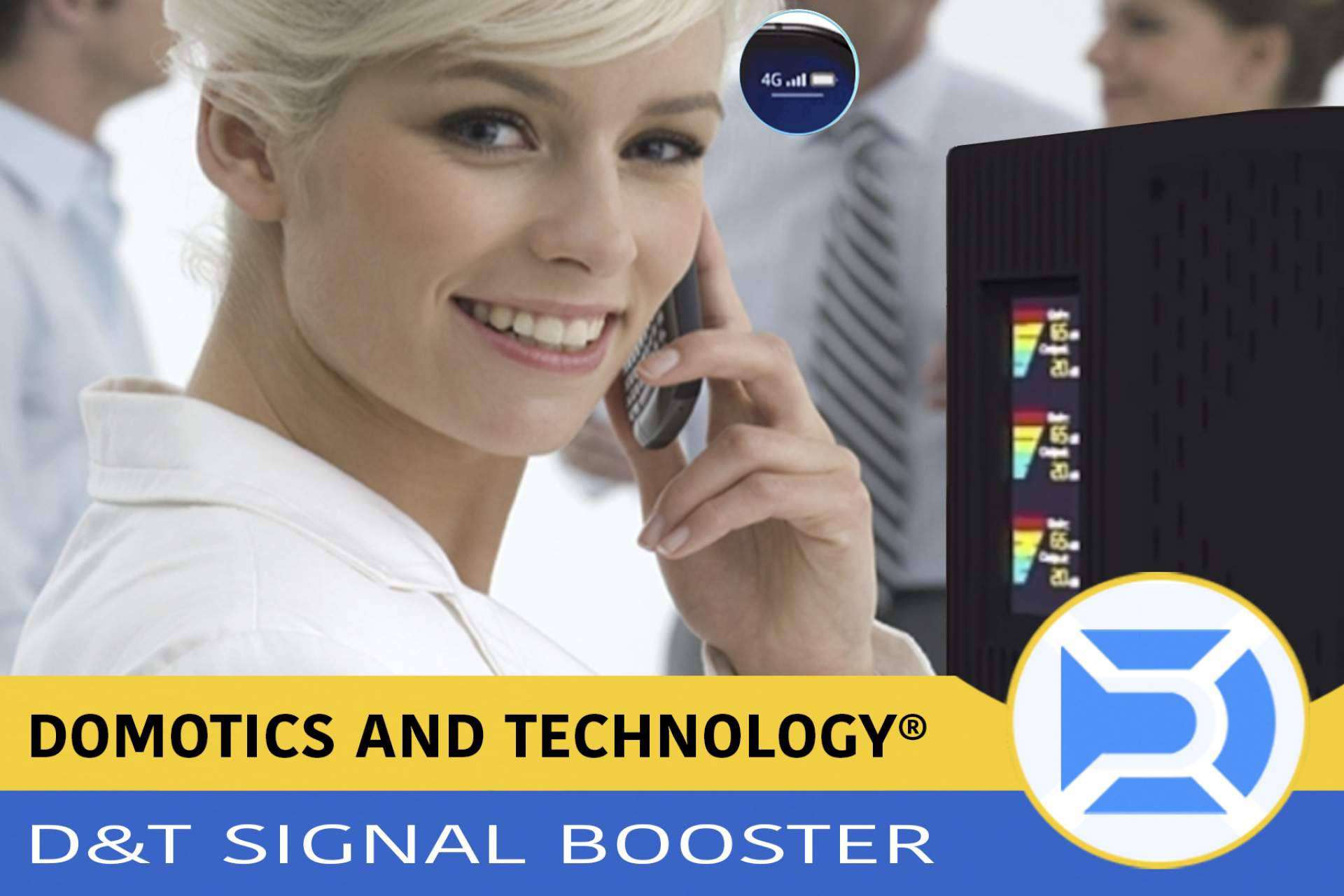 El D&T Signal Booster de Domotics and Technology permite optimizar la señal a las empresas