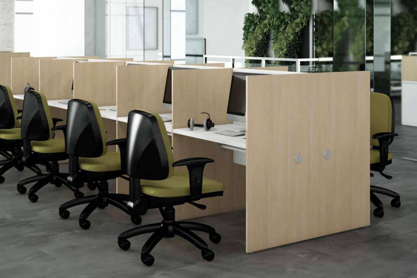 Muebles de atención telefónica adaptables a cualquier espacio de la mano de Office Deco