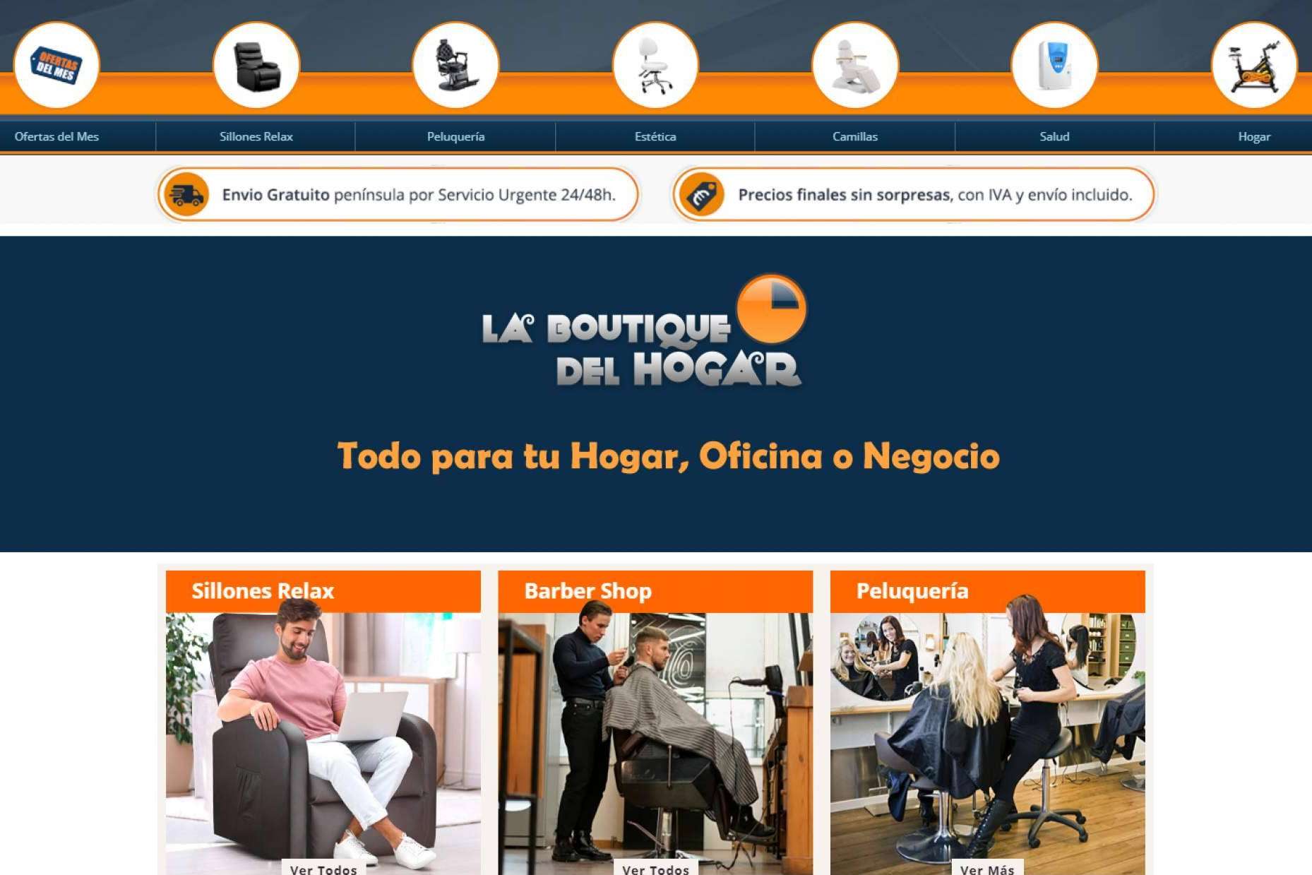 La Boutique del Hogar, una tienda online con todo tipo de productos para el hogar