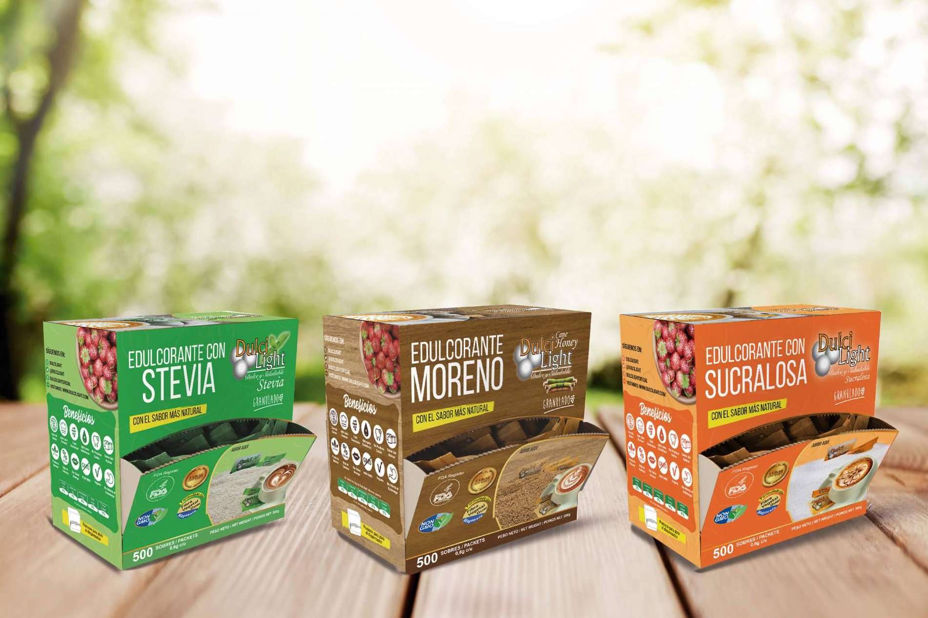 Dulcilight, los Edulcorantes Zero de la empresa Edulcodiet SL con sabor natural