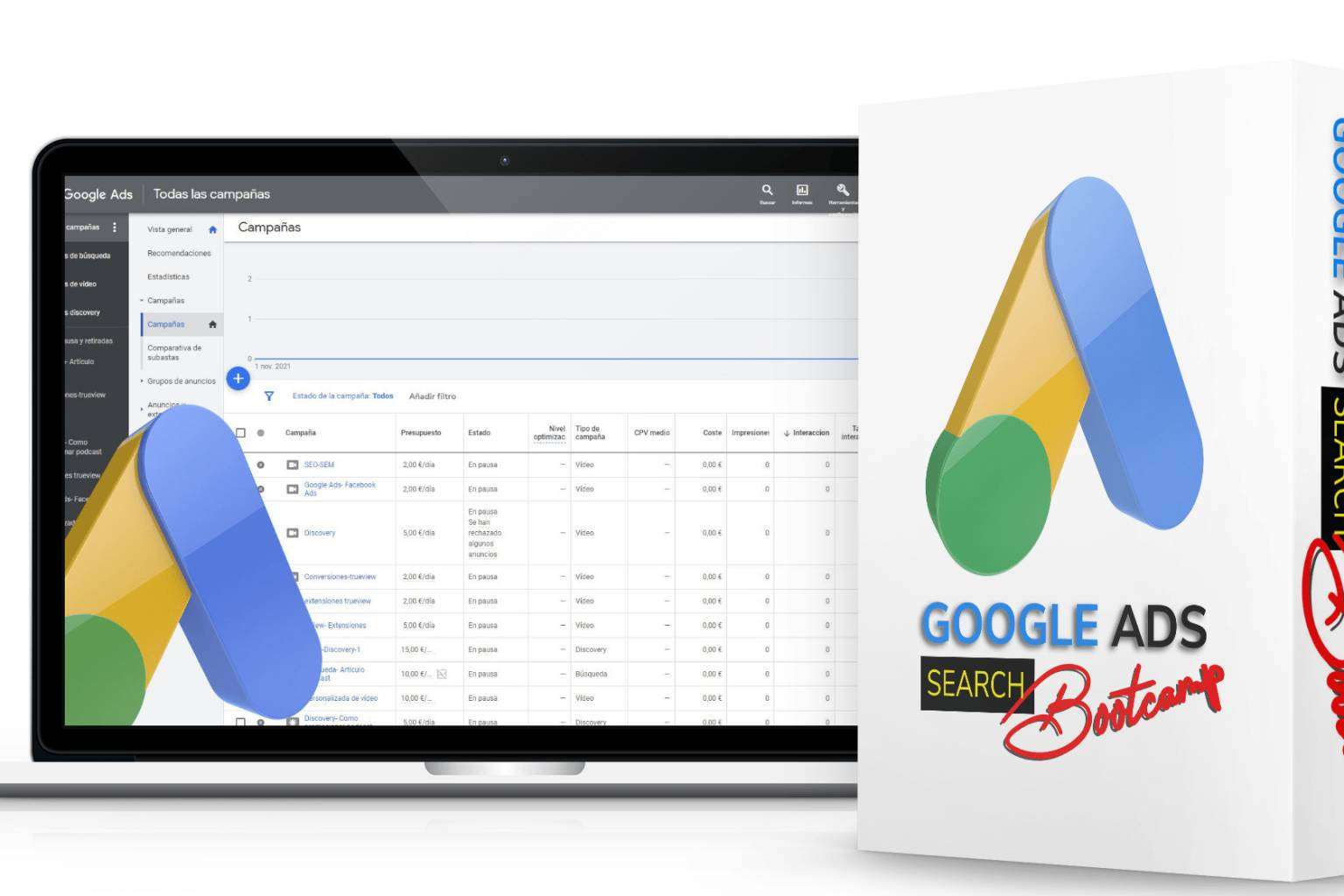 Luis Flores ofrece formaciones sobre cómo utilizar de forma efectiva una herramienta como Google Ads