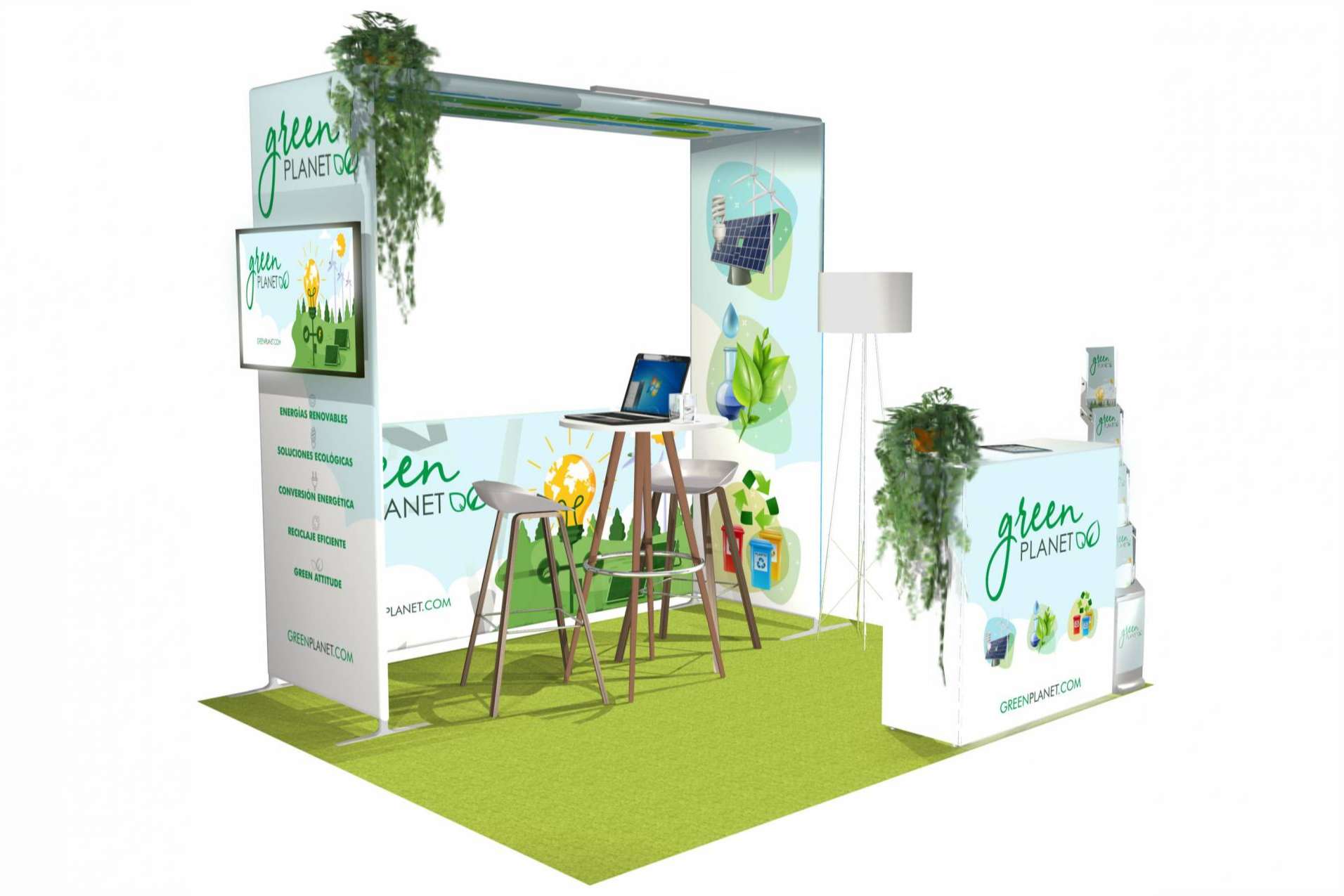 El stand portátil, un gran aliado en ferias, eventos y congresos