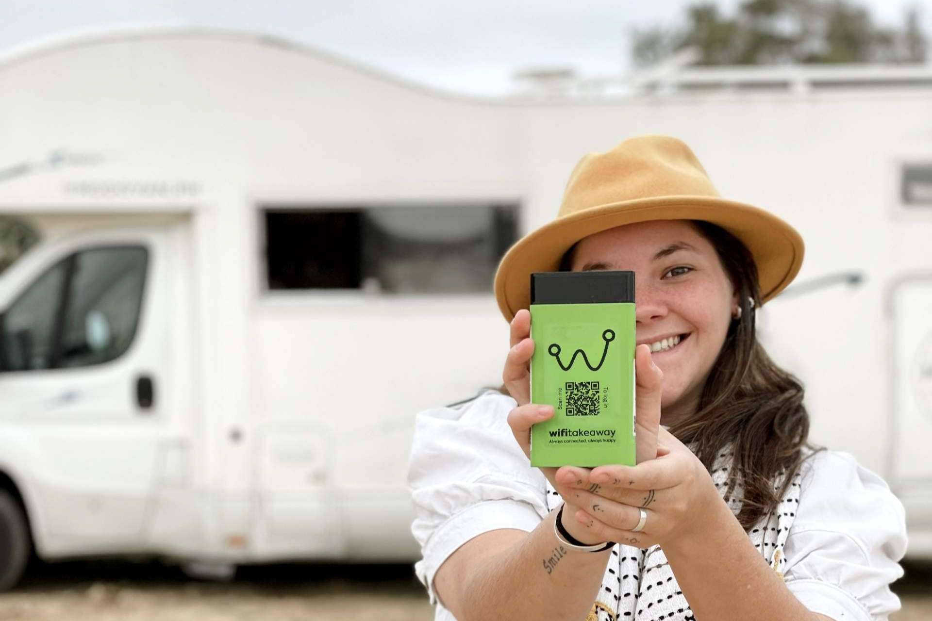 Internet portátil de alta velocidad y seguridad para autocaravanas, de la mano de Wifitakeaway