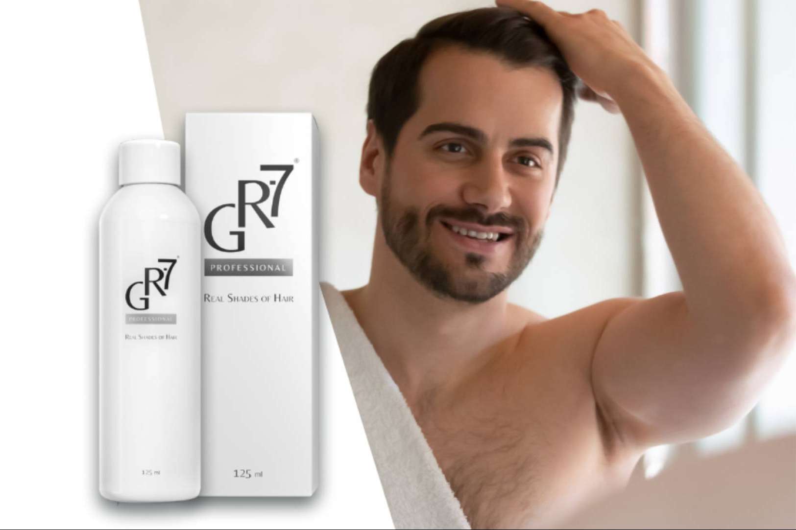 Restaurar la melanina con la loción innovadora GR-7 Professional