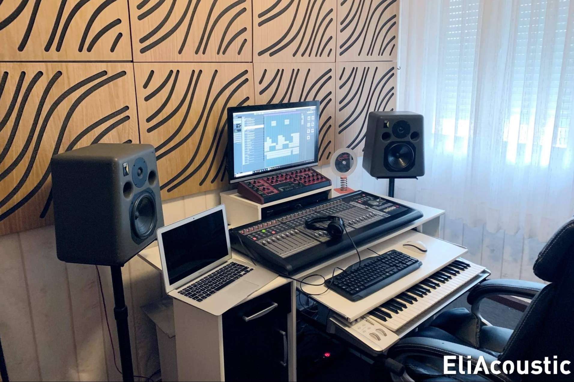 Un buen acondicionamiento acústico decorativo permite sacar un mejor sonido, por Acústica Decorativa