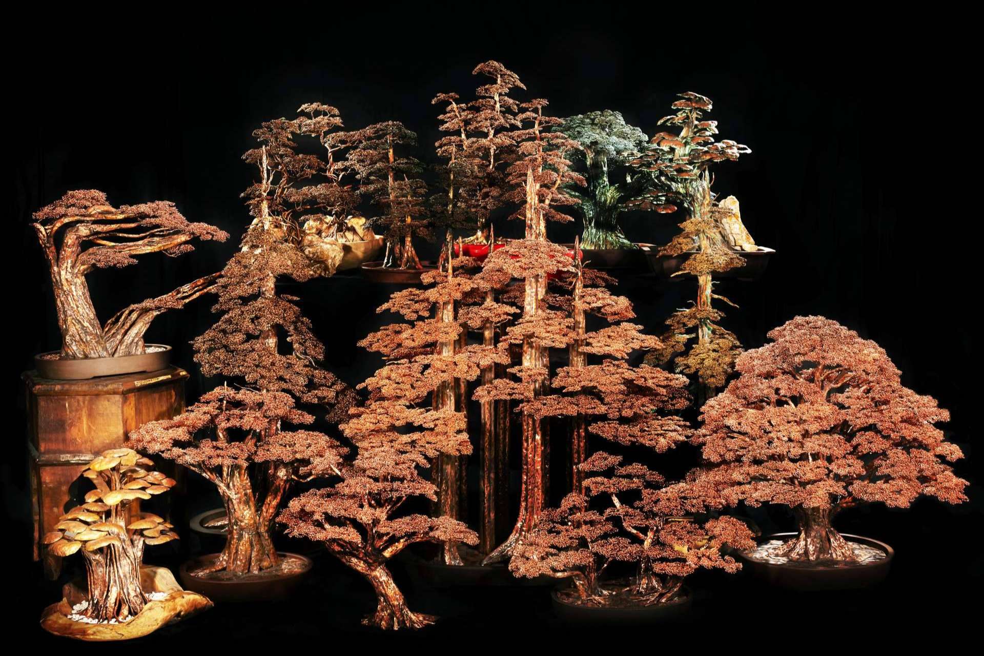 Arte y naturaleza de la mano con las esculturas de Badiola & Copper