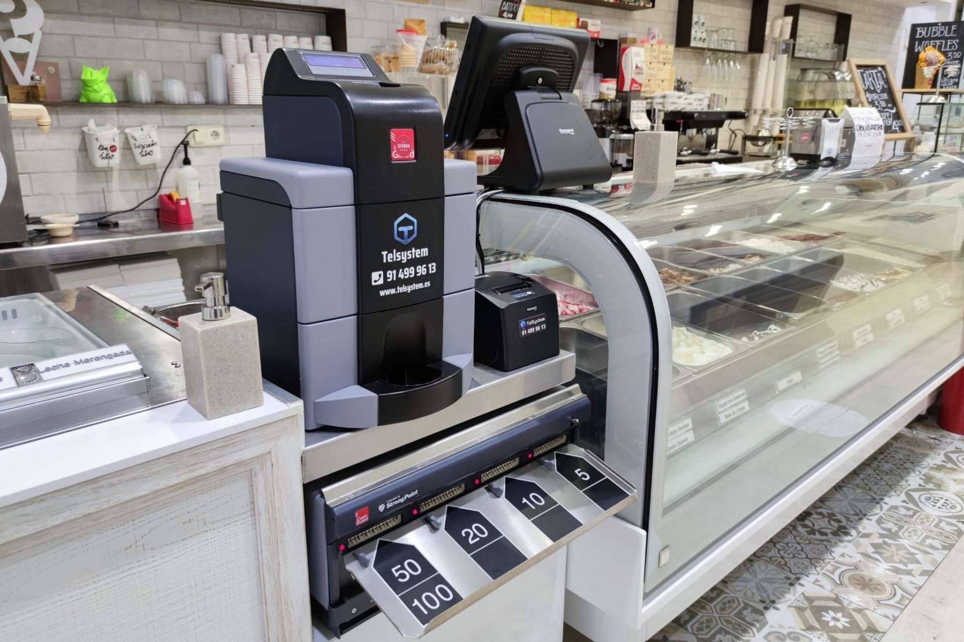 El cajero inteligente CashGuard, distribuido por los expertos de Telsystem, tiene como objetivo facilitar la gestión de efectivo a nivel comercial